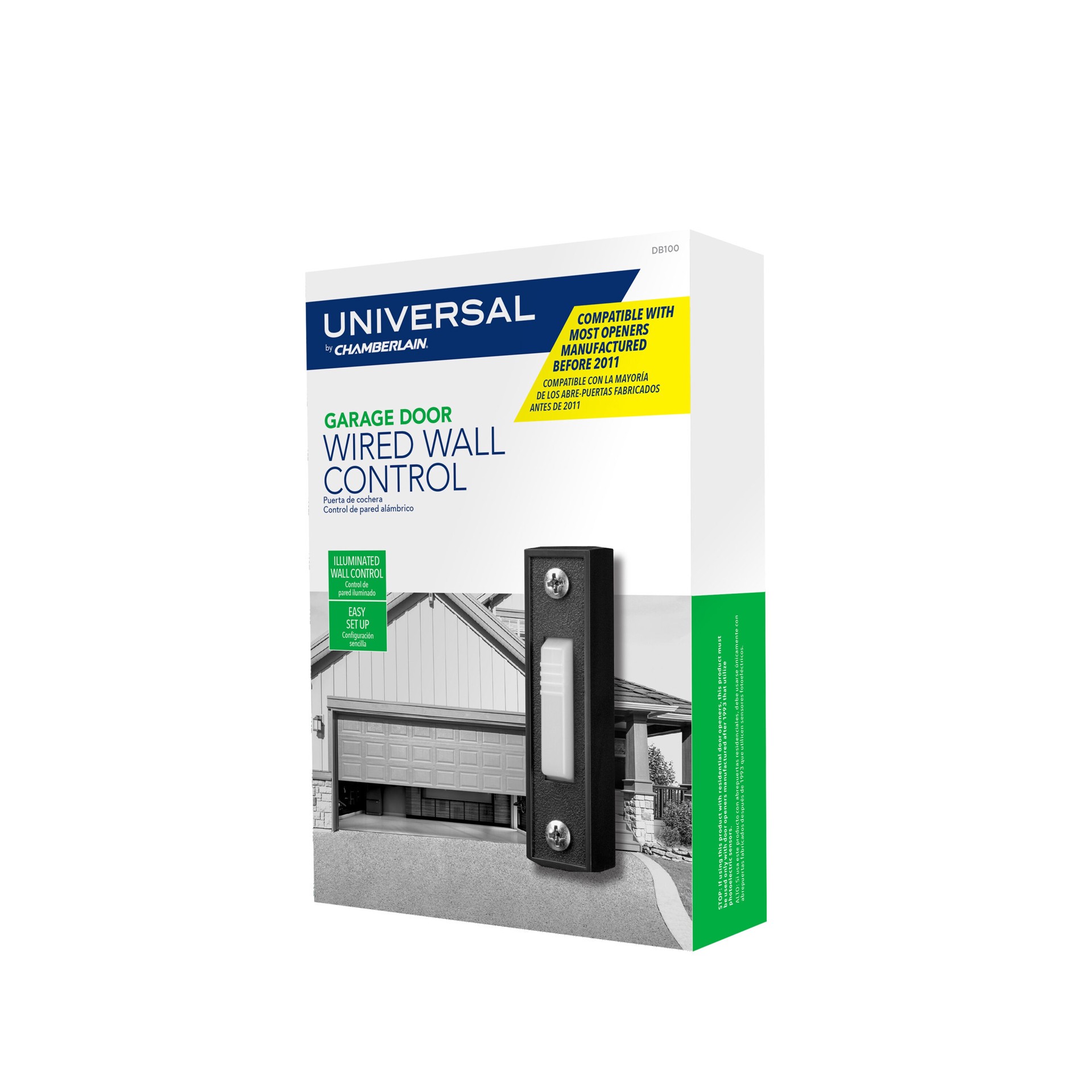 slide 3 of 3, Chamberlain Universal Garage Door Opener Wall controls, 1 ct