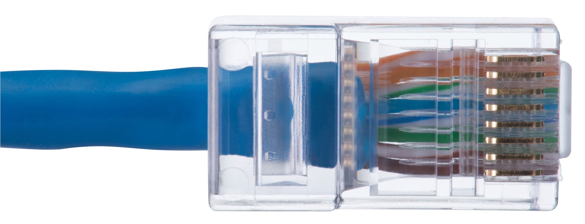 slide 4 of 6, IDEAL 100 -Pack Cat5e RJ45 Modular plug, 1 ct