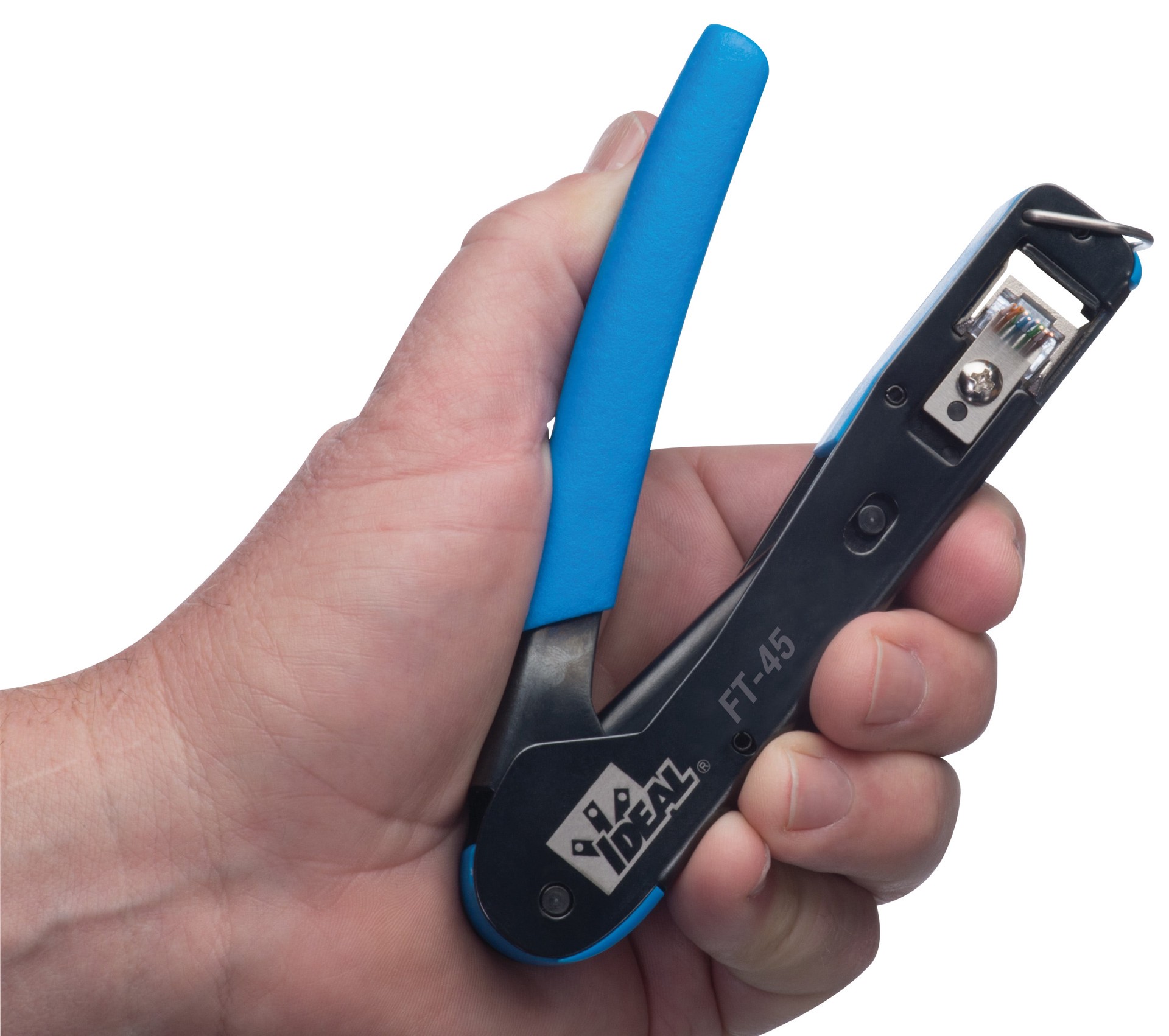 slide 4 of 6, IDEAL 100 -Pack Cat6 RJ45 Modular plug, 1 ct