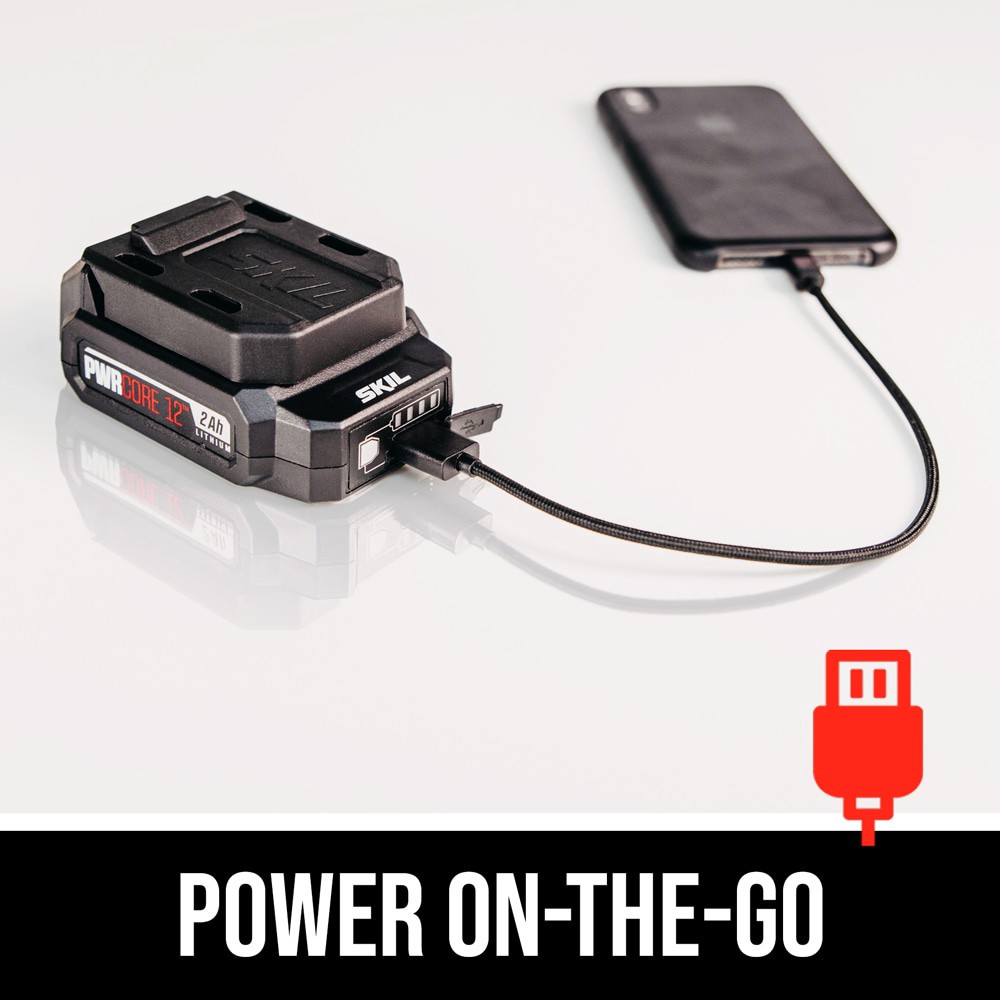 slide 4 of 6, SKIL PWR CORE 12 12-volt 2.0 -Amp Variable Speed Brushless Cordless Reciprocating Saw ( Battery Included ), 1 ct