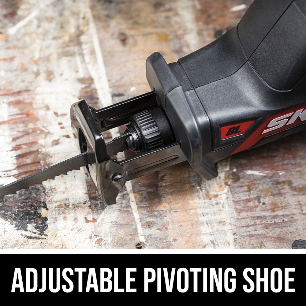 slide 6 of 6, SKIL PWR CORE 12 12-volt 2.0 -Amp Variable Speed Brushless Cordless Reciprocating Saw ( Battery Included ), 1 ct