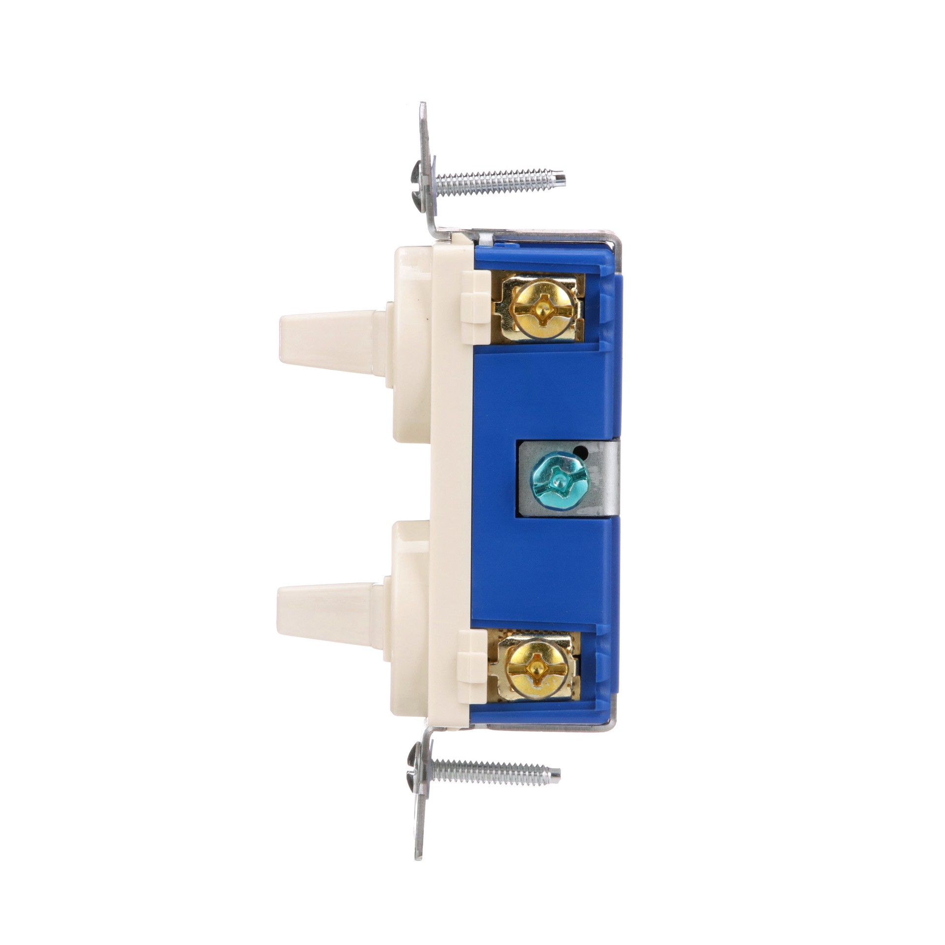 slide 3 of 6, Eaton 15-amp Single-pole/3-way Combination Light Switch , Light Almond, 1 ct