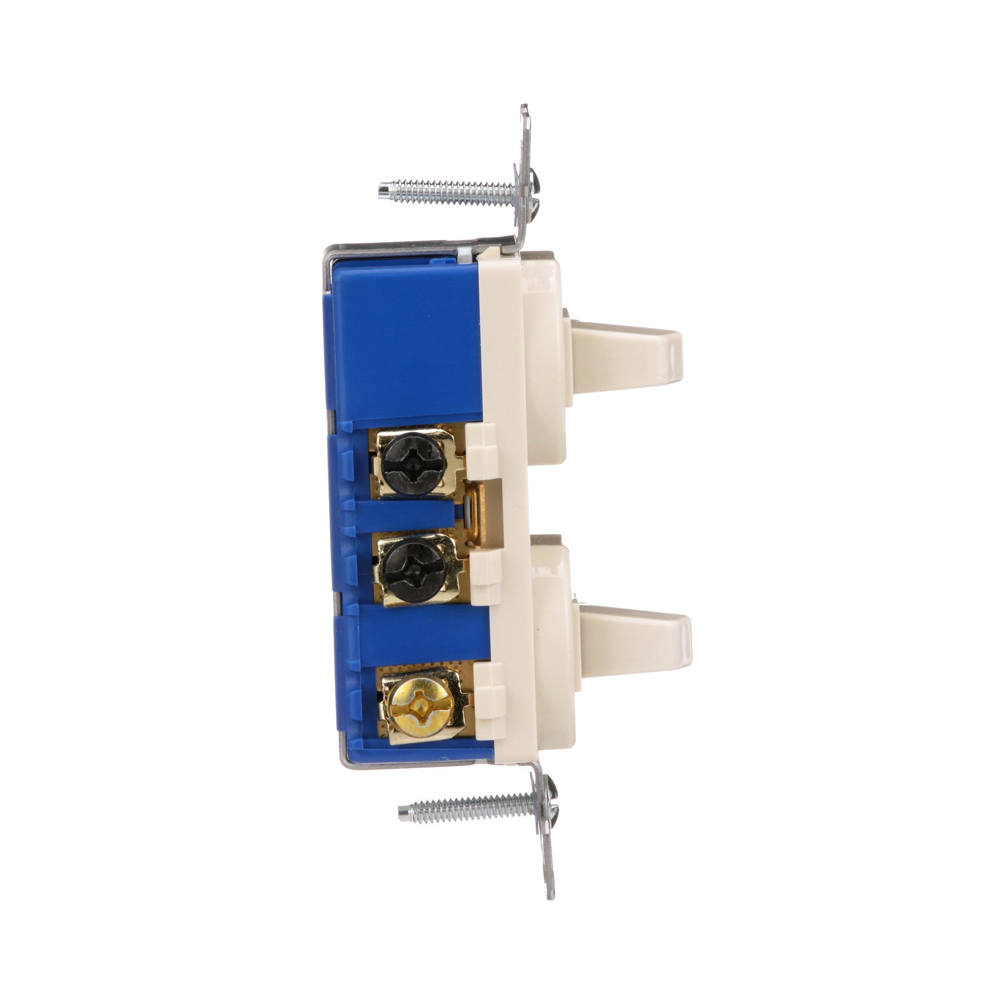 slide 5 of 6, Eaton 15-amp Single-pole/3-way Combination Light Switch , Light Almond, 1 ct