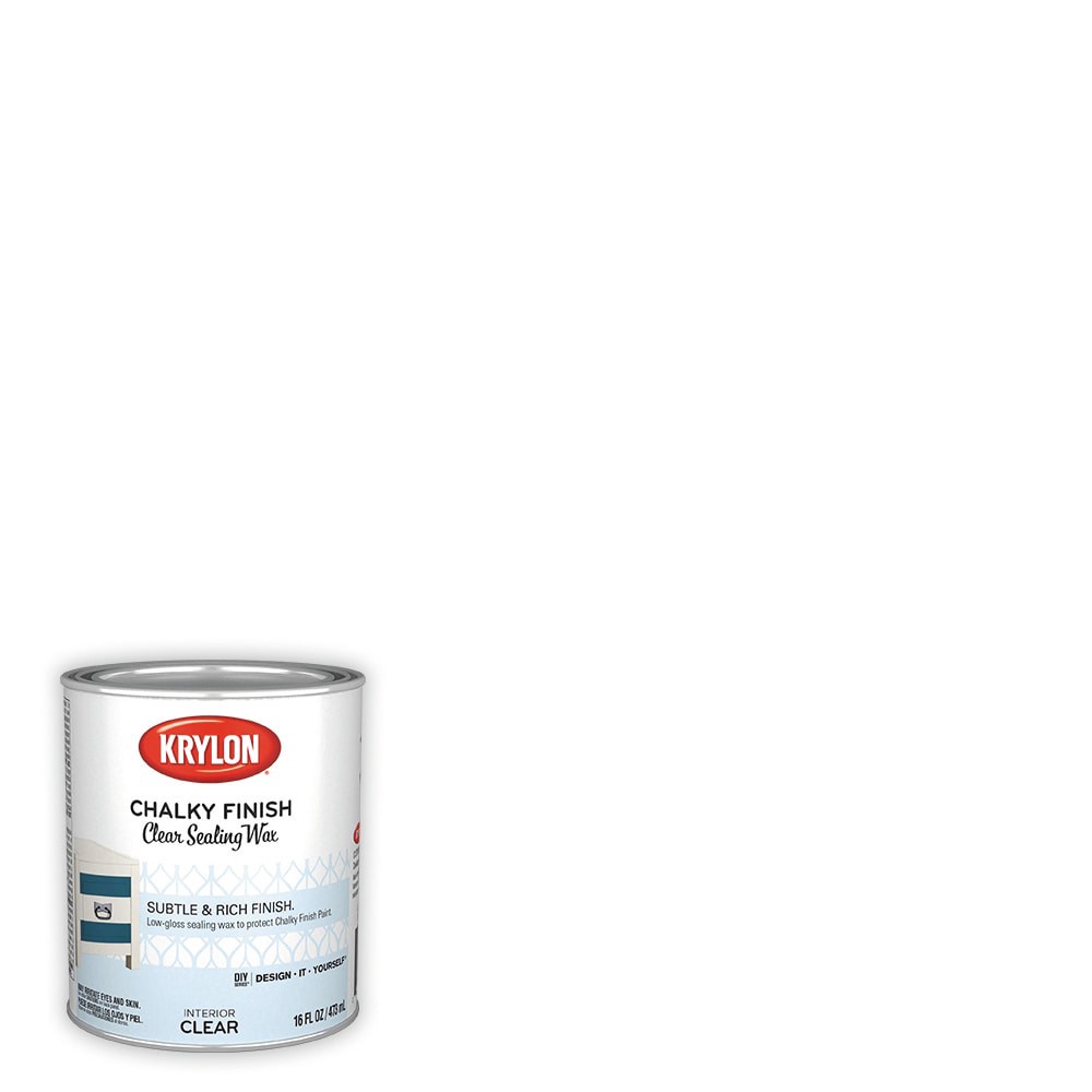 slide 1 of 6, Krylon Chalky Finish Sealing Clear Wax ( 16 -fl oz ), 1 ct