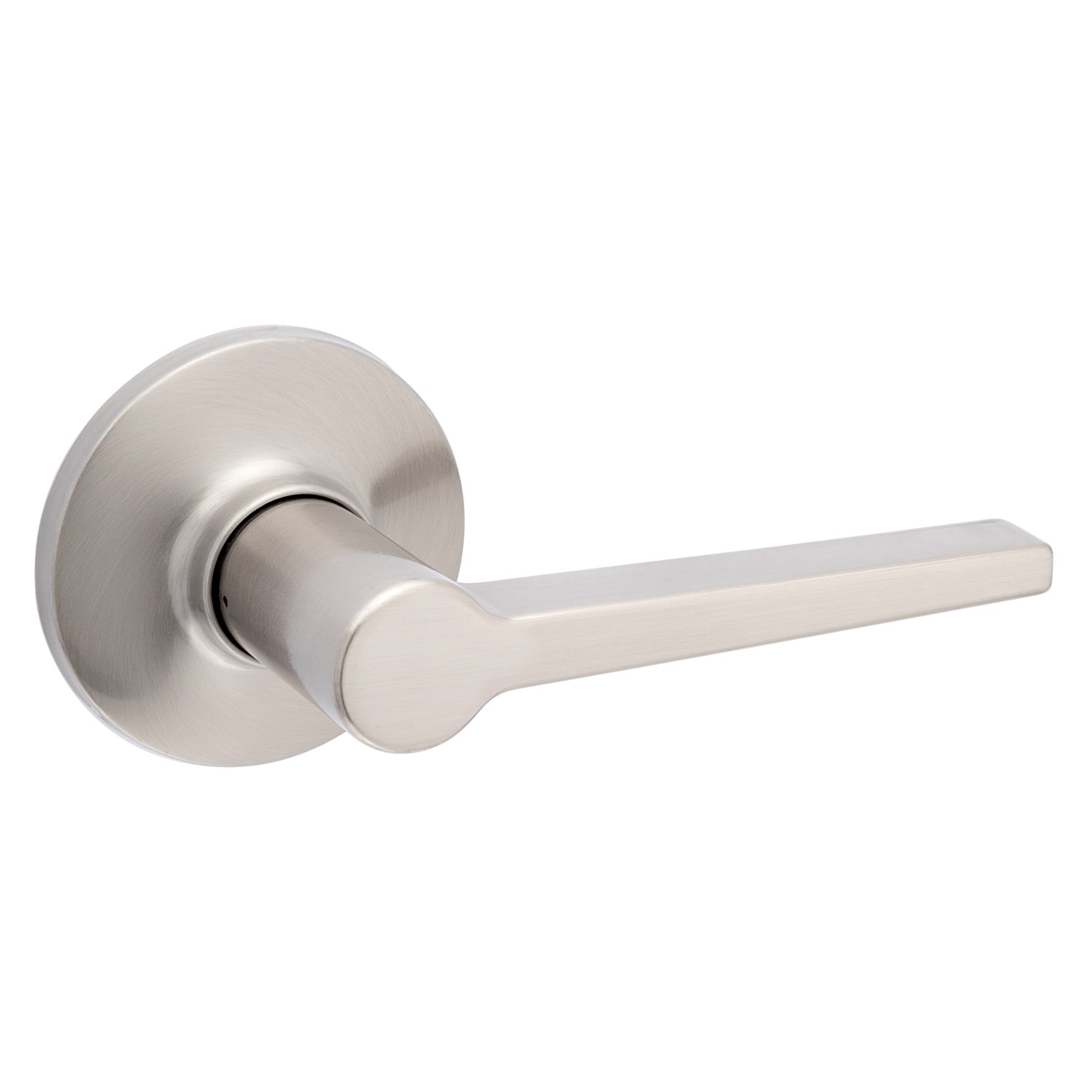 slide 1 of 6, RELIABILT Dallas Satin Nickel Interior or Hall/Closet Passage Door Handle, 1 ct