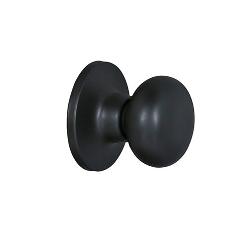 slide 1 of 6, RELIABILT Baron Matte Black Interior or Hall/Closet Passage Door Knob, 1 ct