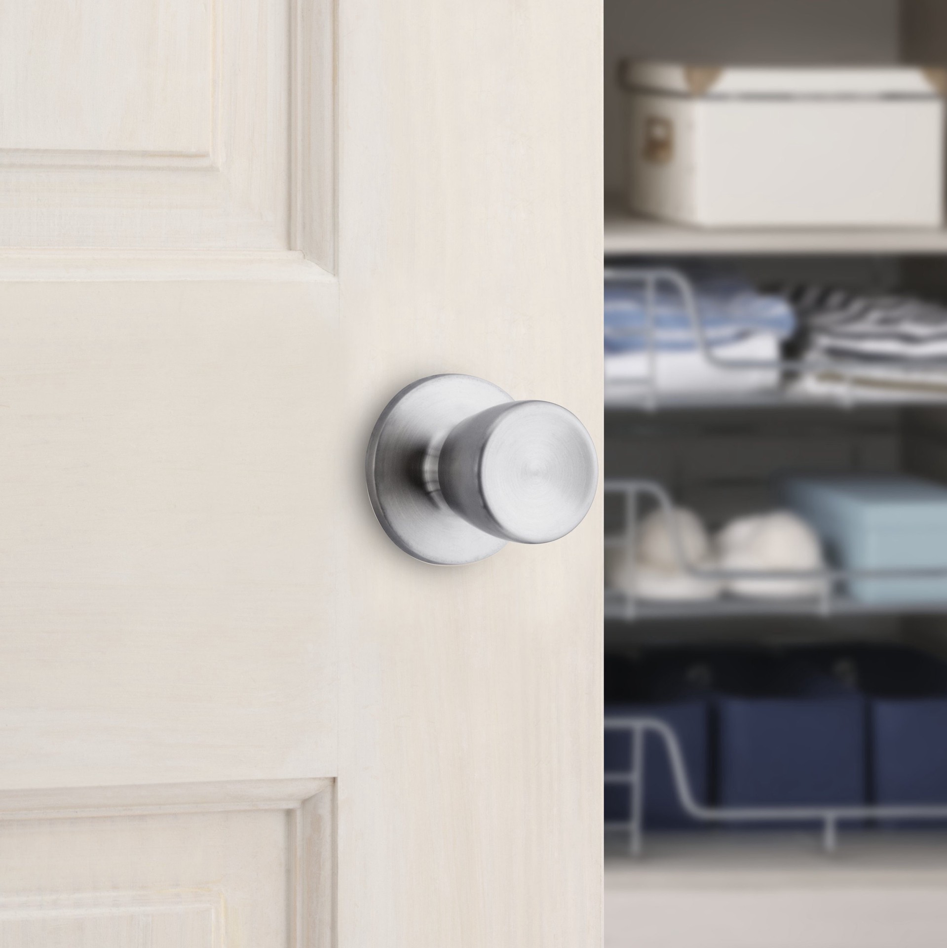 slide 5 of 6, RELIABILT Gallo Stainless Steel Interior or Dummy Door Knob, 1 ct