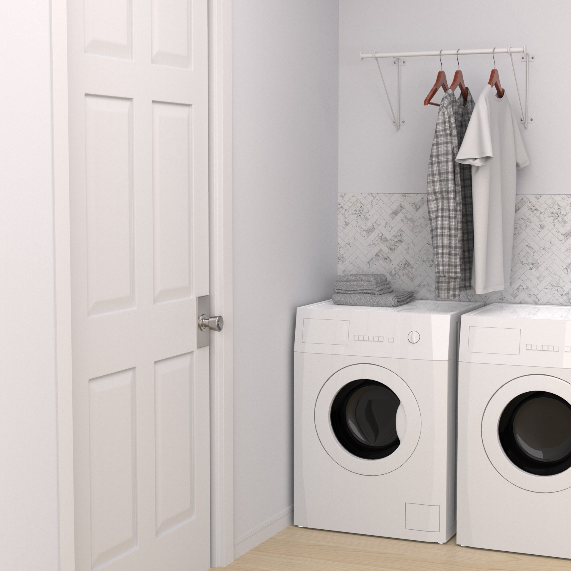 slide 3 of 3, ClosetMaid 2-in x 12-in x 11.25-in White Steel Fixed Mount Rod Support, 1 ct