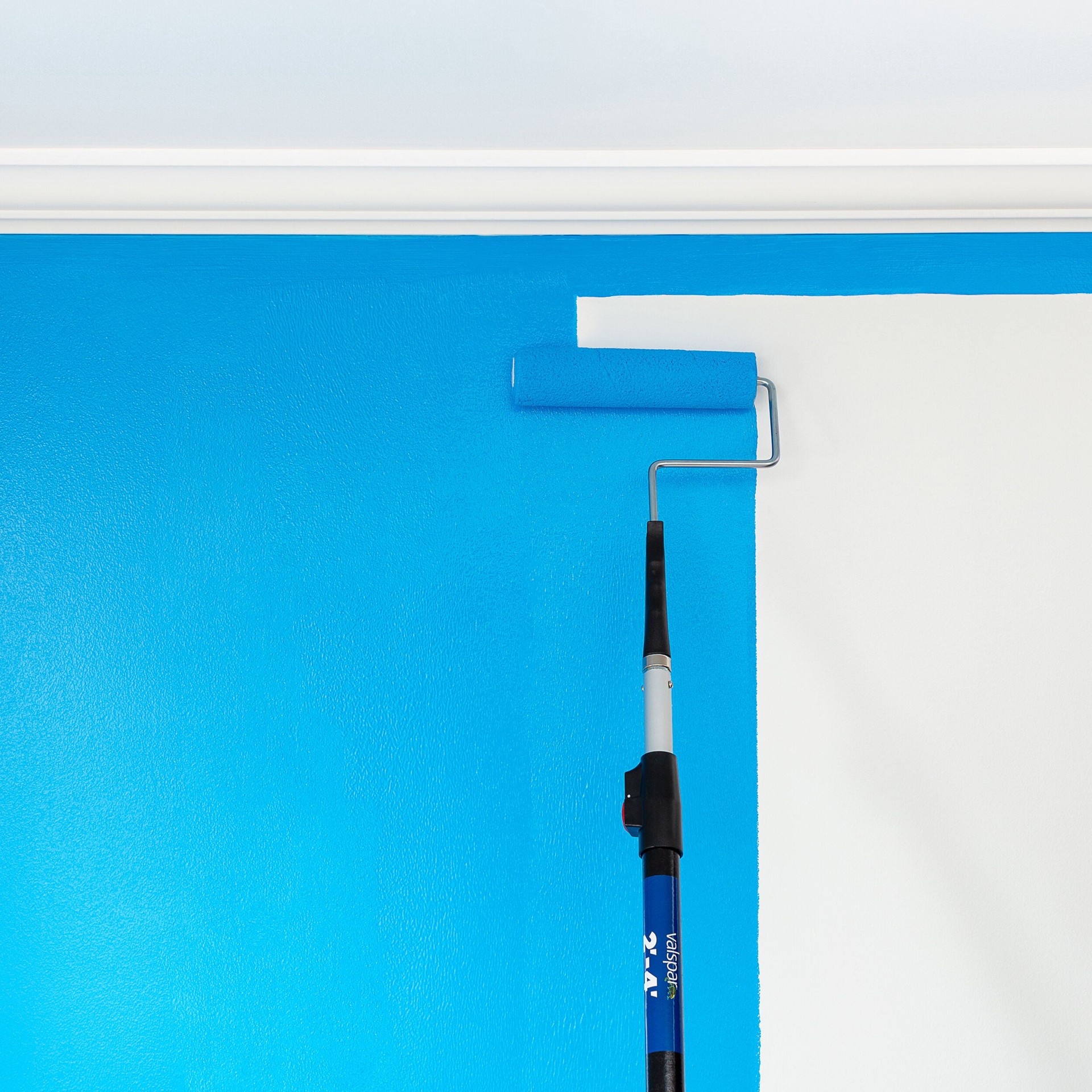 slide 4 of 6, Valspar 3 -Pack 9-in x 1/2-in Nap Textured Walls and Ceilings Standard Woven Paint Roller Cover, 1 ct