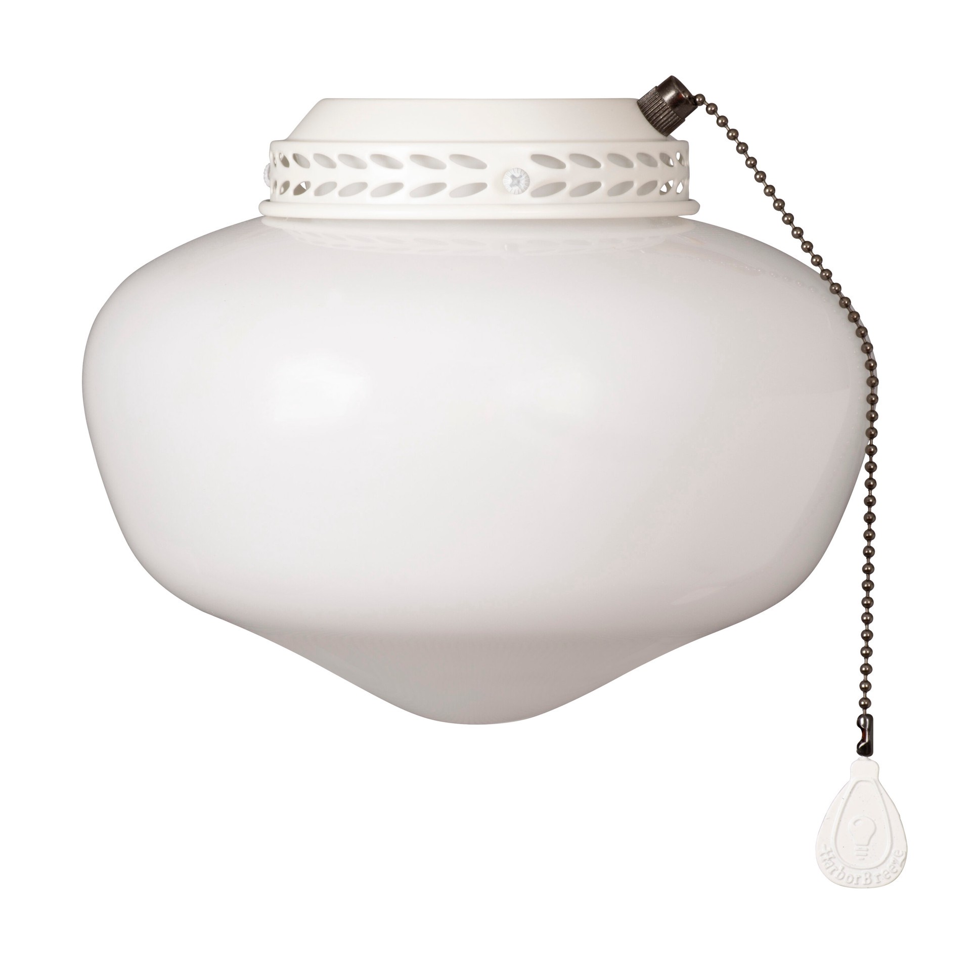 slide 4 of 6, Harbor Breeze 4-in 1 -Light Multiple colors/finishes LED Ceiling Fan Light Kit, 1 ct