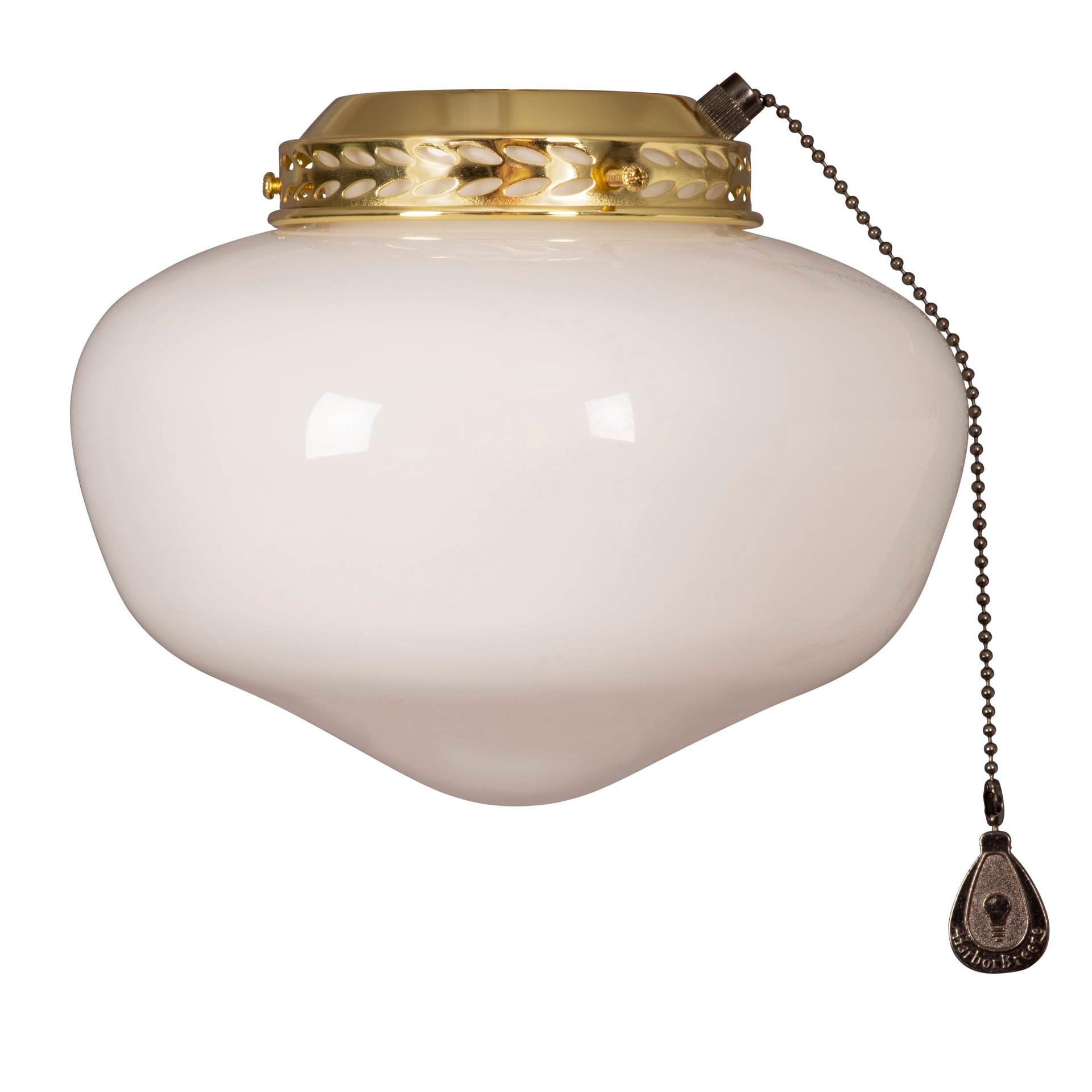 slide 6 of 6, Harbor Breeze 4-in 1 -Light Multiple colors/finishes LED Ceiling Fan Light Kit, 1 ct