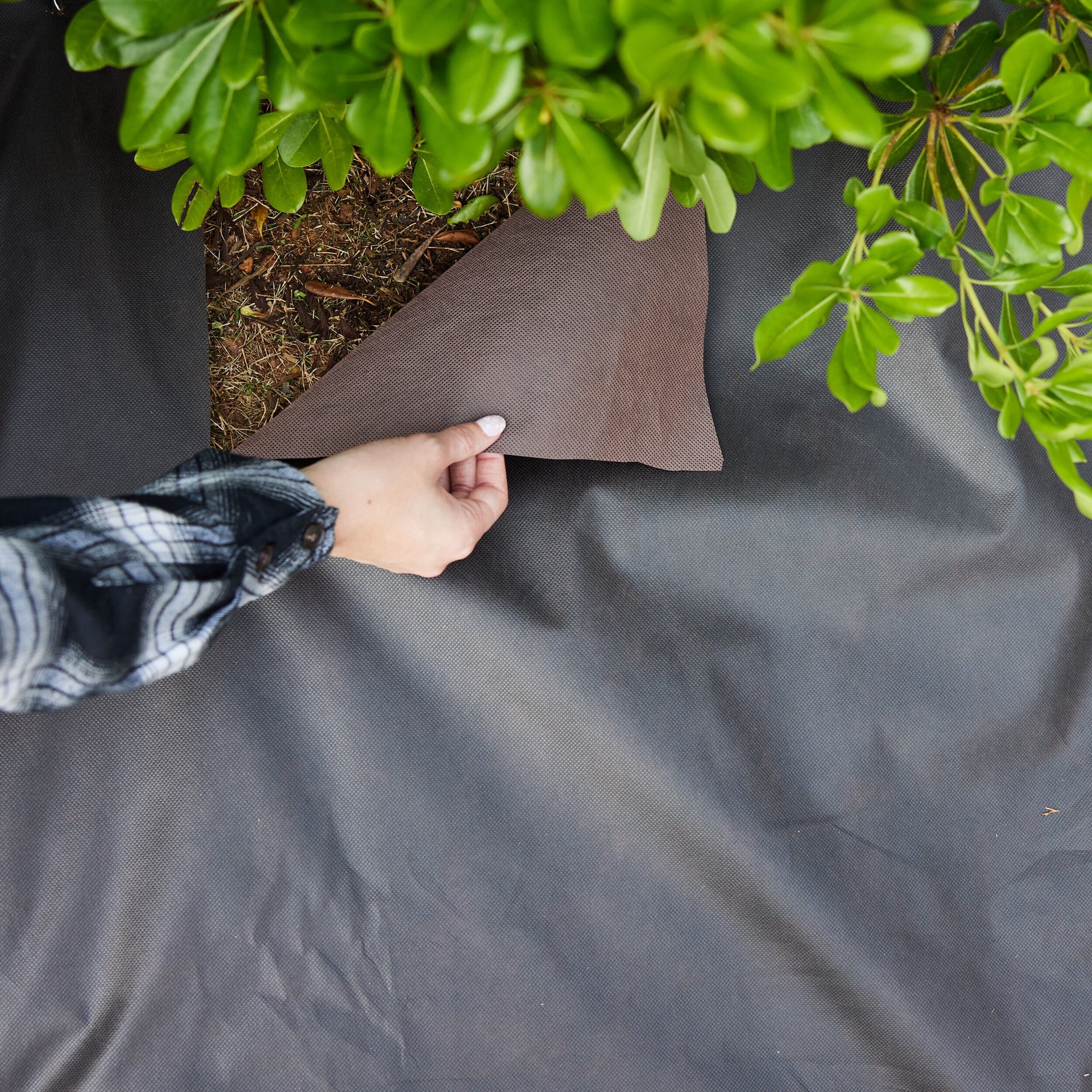slide 6 of 6, Sta-Green 50-ft x 3-ft Ultimate Weed barrier Landscape Fabric, 1 ct