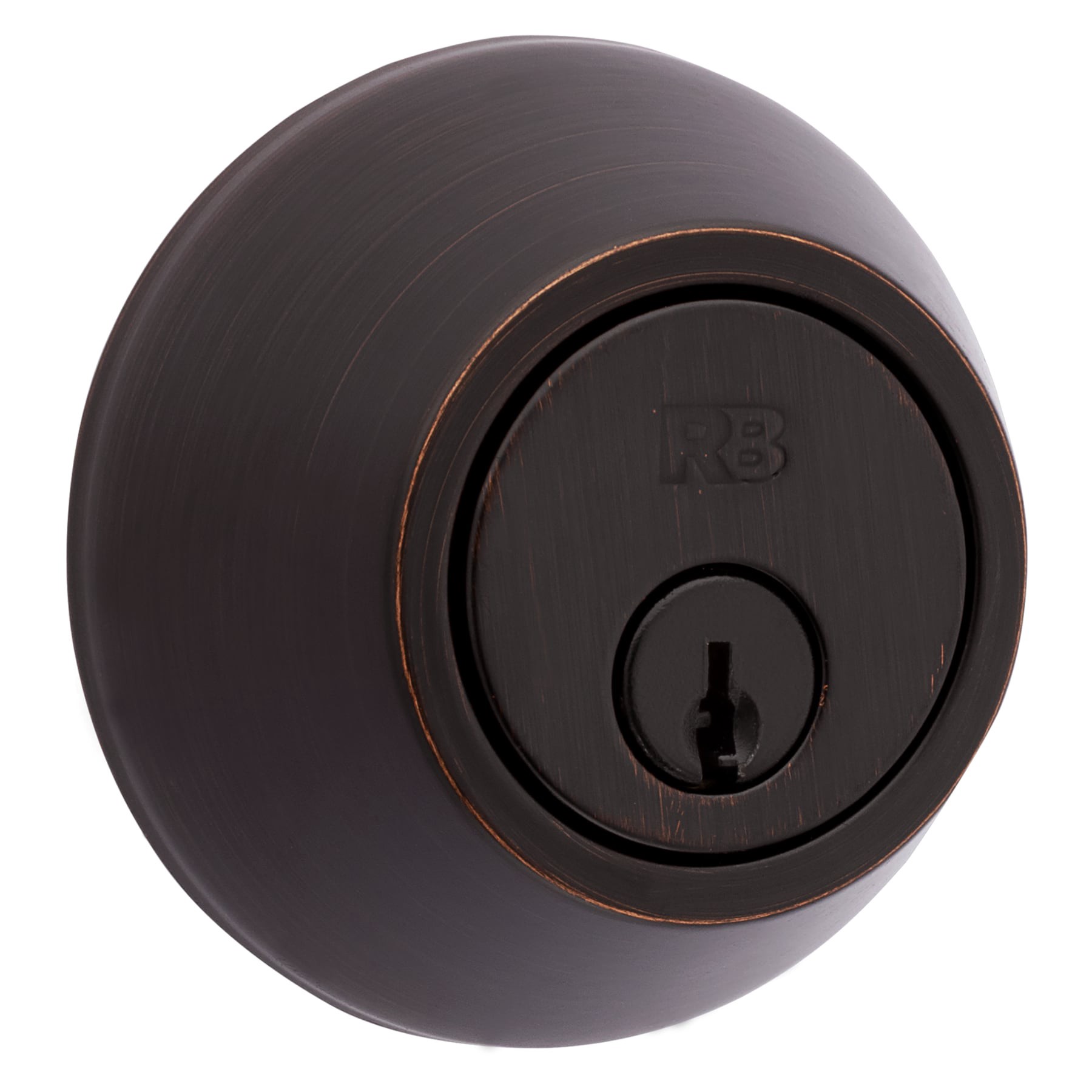 slide 1 of 6, RELIABILT Traditional Antique Bronze Single Cylinder Deadbolt, 1 ct