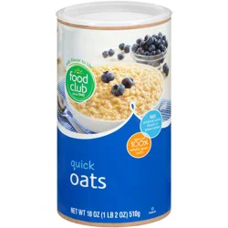 Food Club 100% Natural Quick Oats