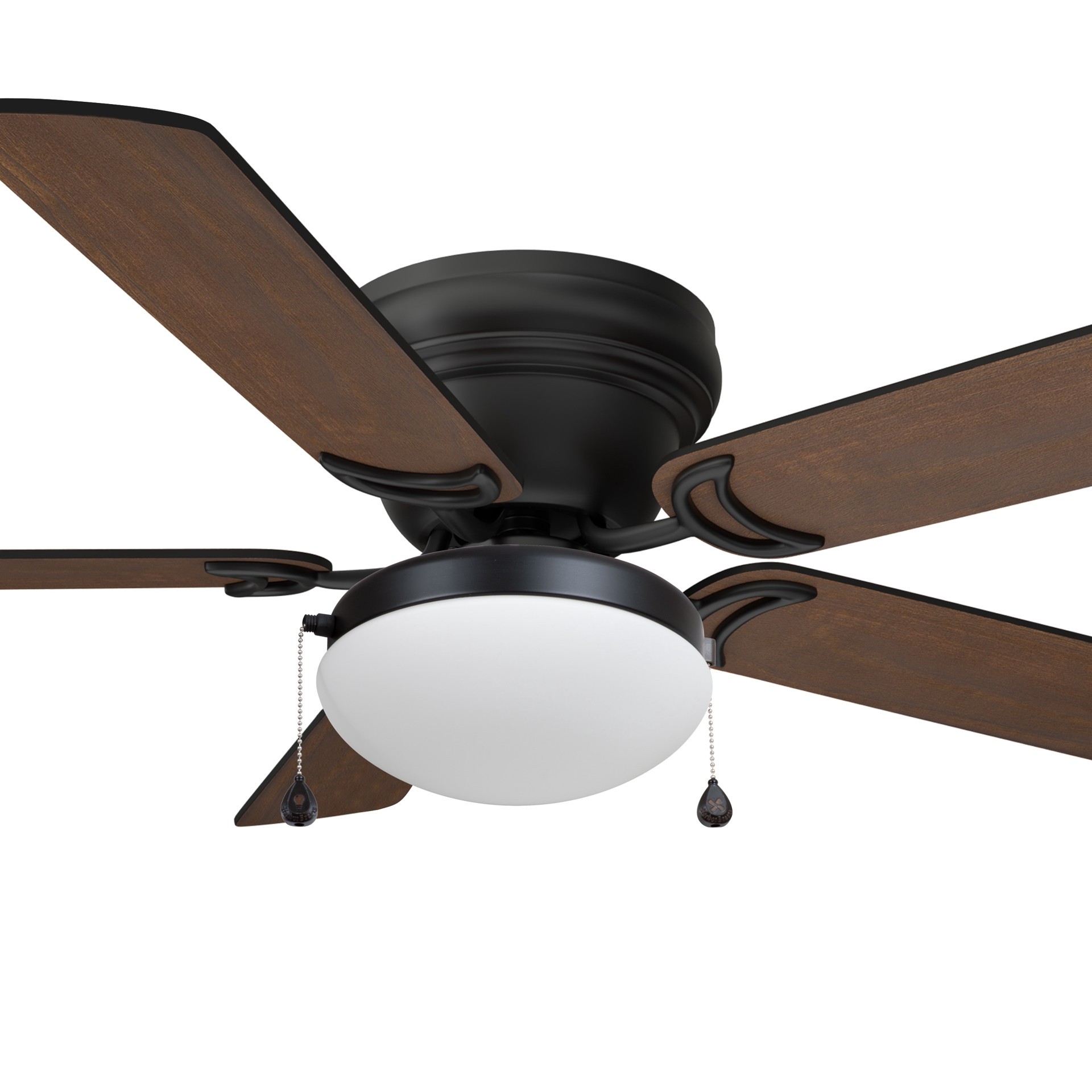 slide 3 of 6, Harbor Breeze Calera 10.25-in 1 -Light Bronze LED Ceiling Fan Light Kit, 1 ct