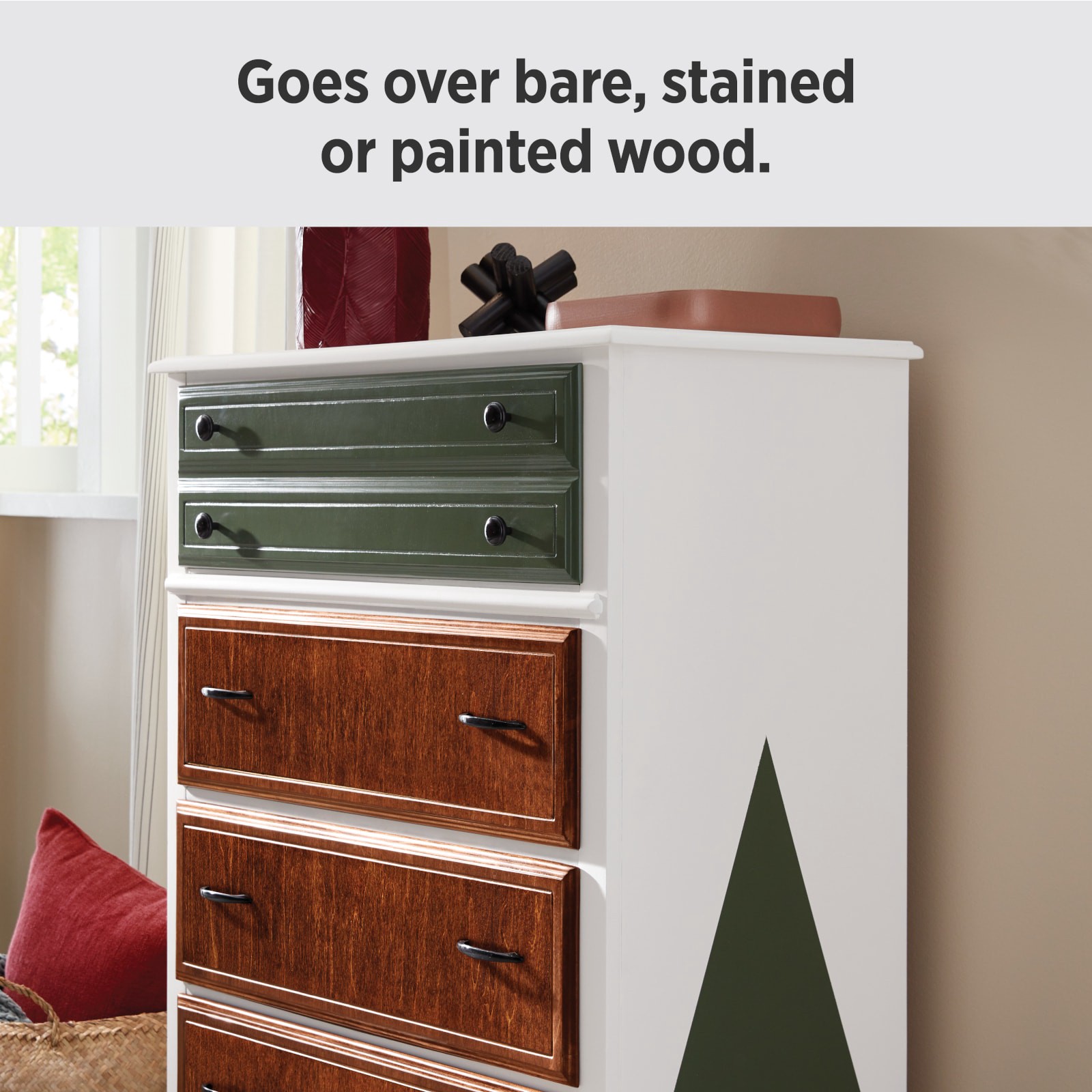 slide 5 of 6, Krylon Water-based Chalky Extra-white Base Chalky Paint (1-quart), 1 ct