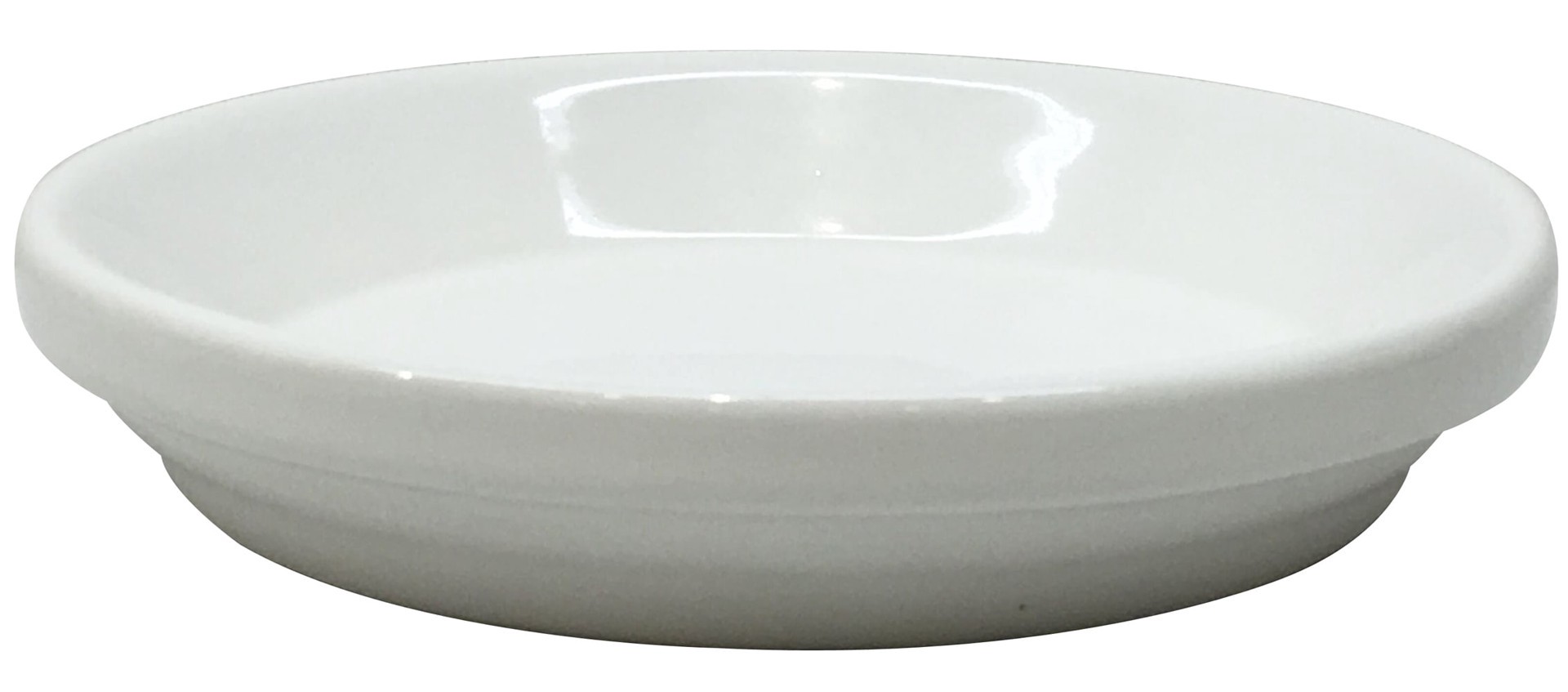 slide 1 of 5, allen + roth Round 1.3-in W x 6.5-in L White Ceramic Indoor Planter, 1 ct
