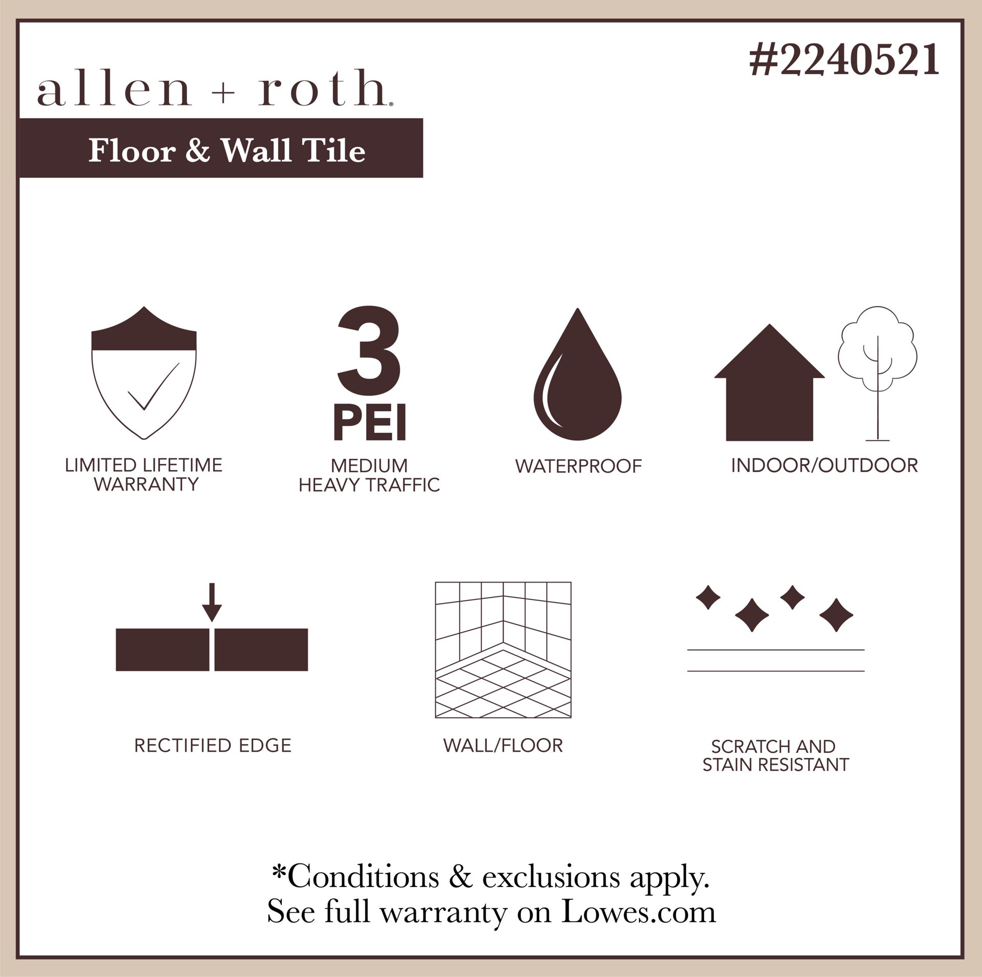slide 2 of 6, allen + roth Cityscape Gray 12-in x 24-in Glazed Porcelain Floor and Wall Tile ( 1.96-sq ft Piece ), 1 ct