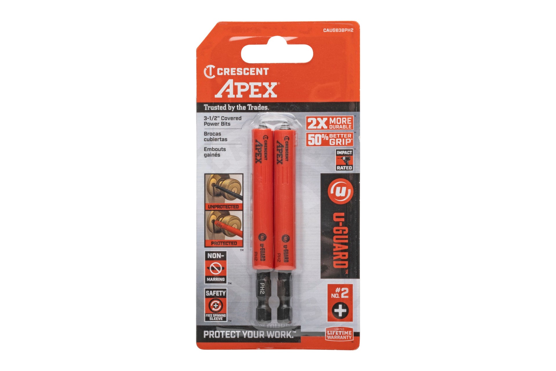 slide 6 of 6, Crescent 1/4-in x 3-1/2-in Phillips Impact Driver Bit Set 2 -Piece, 1 ct