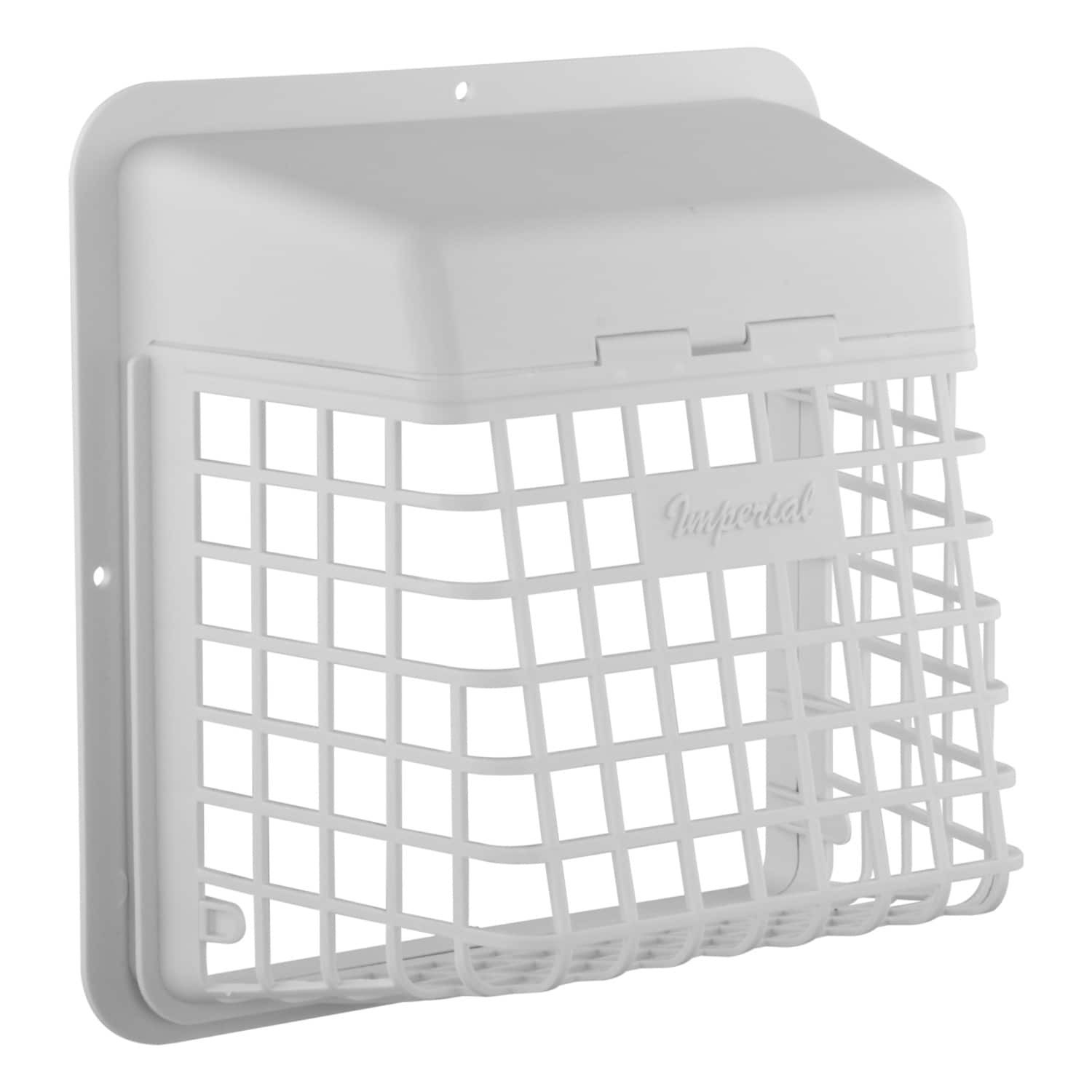 slide 2 of 6, IMPERIAL 4.0-in Plastic Pest guard Dryer Vent Cap, 1 ct