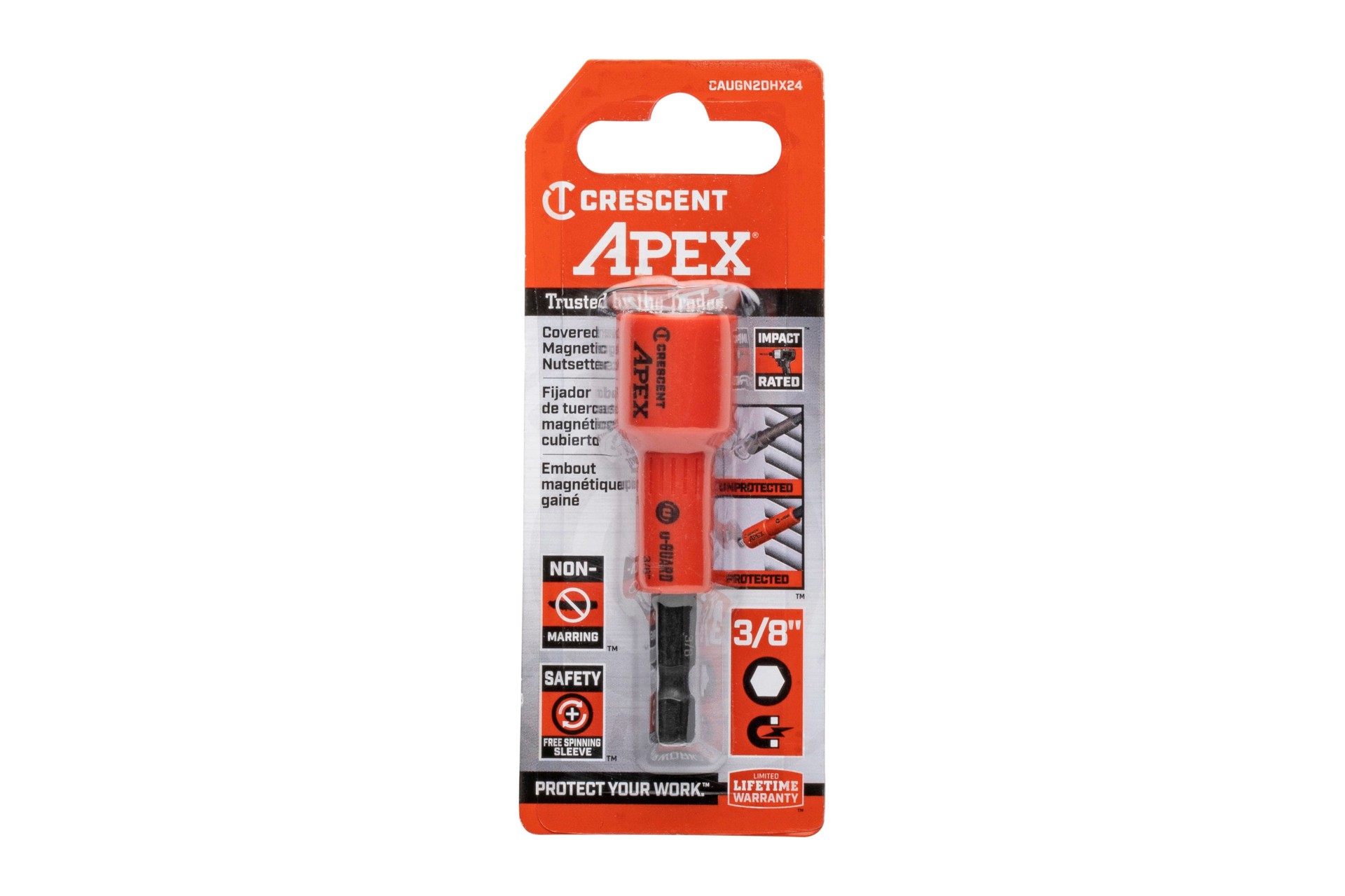 slide 6 of 6, Crescent 3/8-in x 2-9/16-in Nutsetter Impact Driver Bit, 1 ct