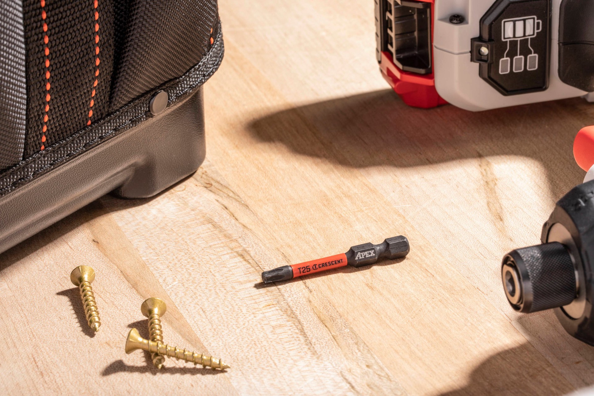 slide 5 of 6, Crescent 1/4-in x 2-in Torx Impact Driver Bit Set 2 -Piece, 1 ct