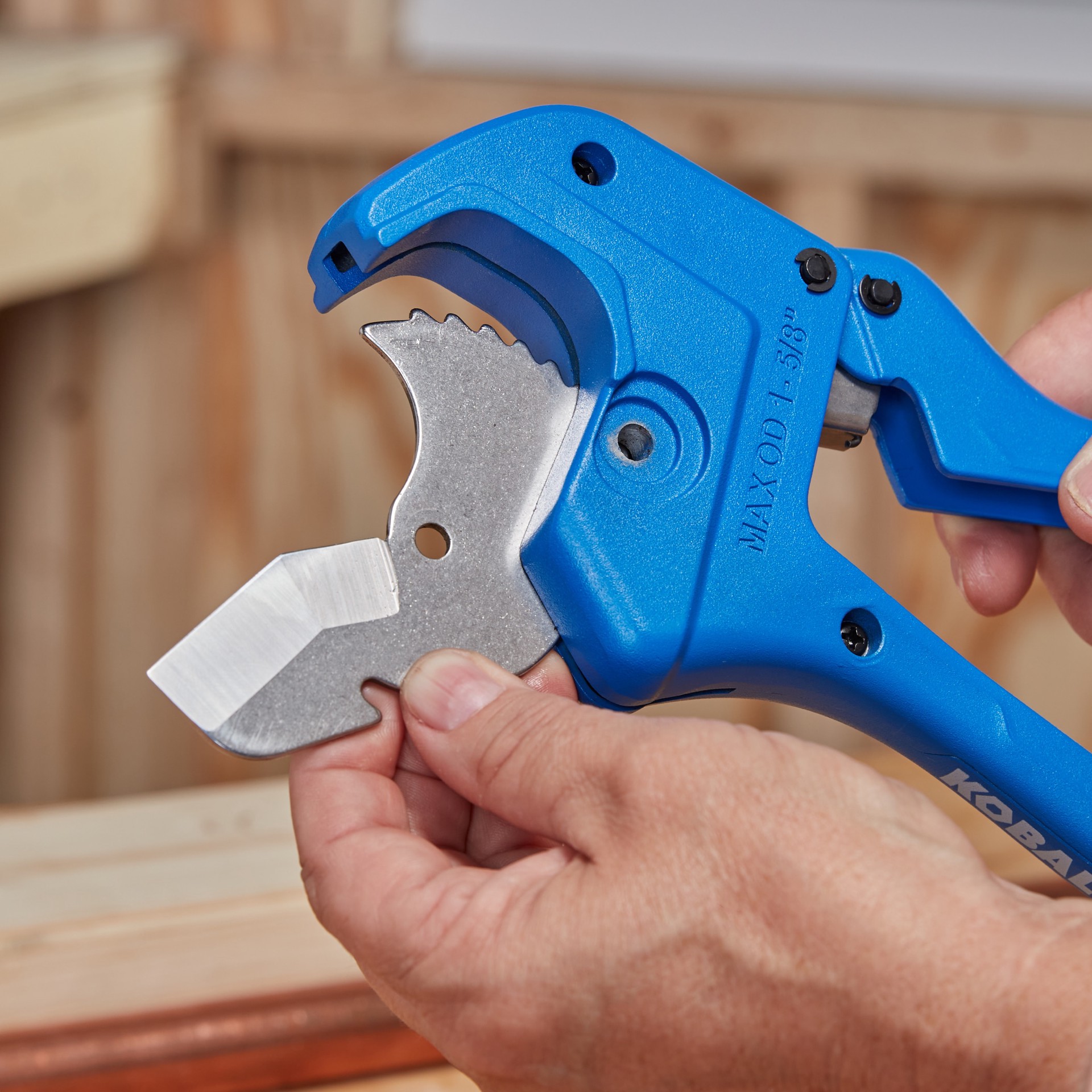 slide 2 of 6, Kobalt 1-1/4-in PVC cutter replacement blade, 1 ct