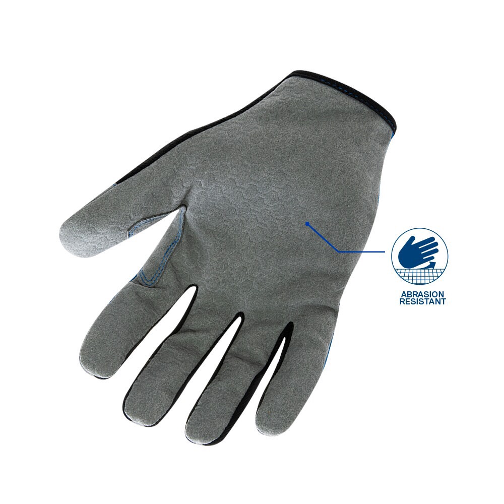 slide 3 of 6, Kobalt Large Blue Polyester Construction Gloves 1 -Pairs, 1 ct