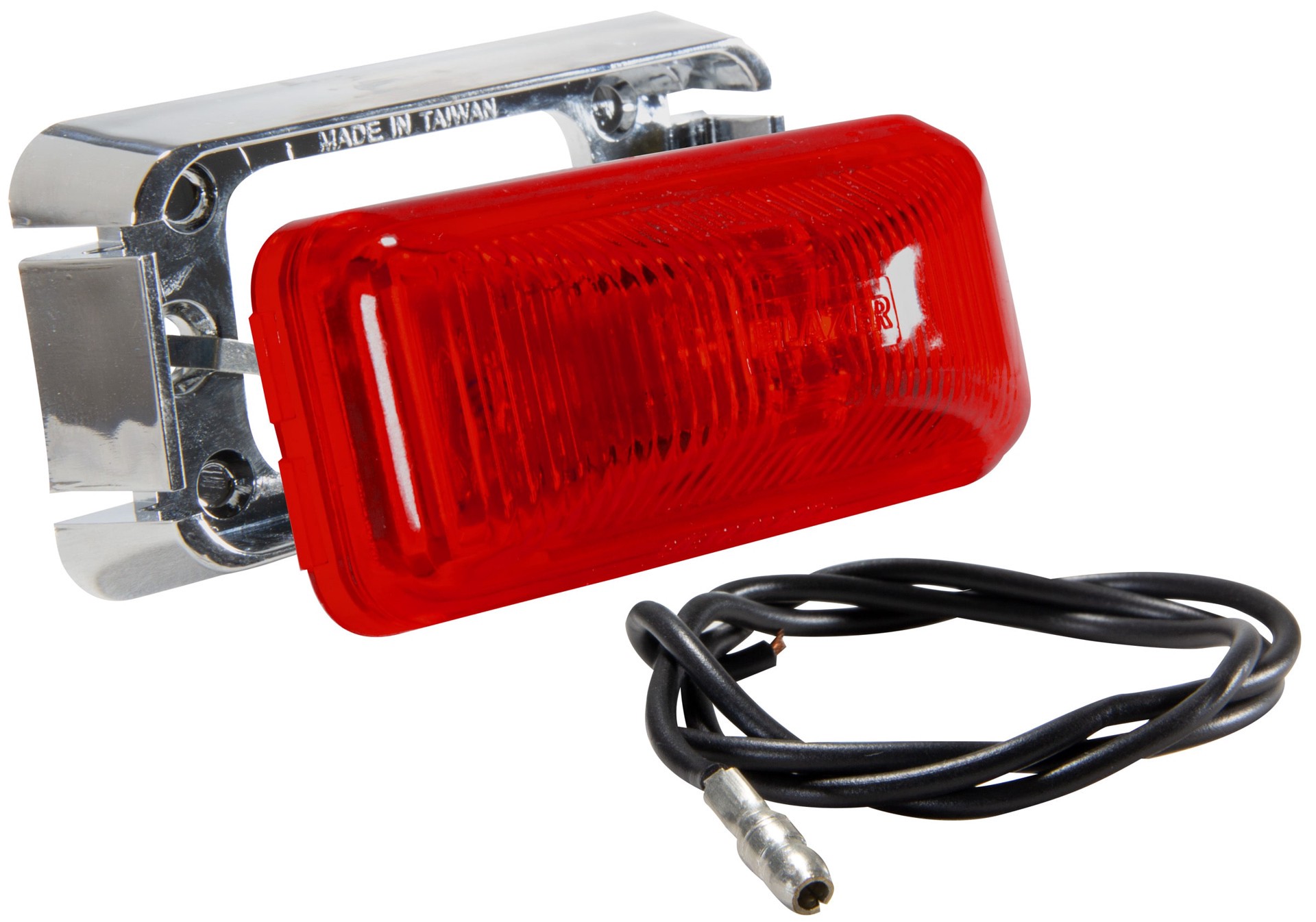 slide 3 of 4, Hopkins LED 2-1/2 In Sealed Rectangular Clearance Side Marker Kit with Reflex, Red, 1 ct