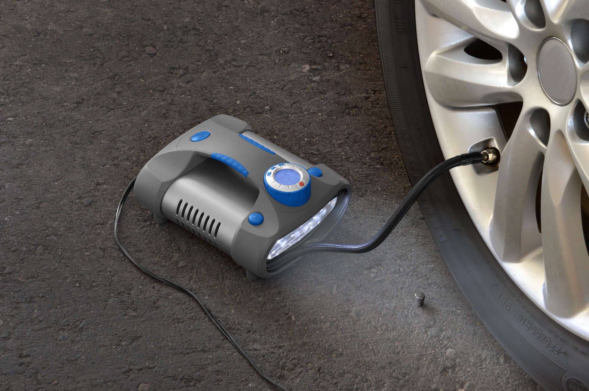 slide 6 of 6, Monkey Grip Low-pressure tire gauge kit, 1 ct