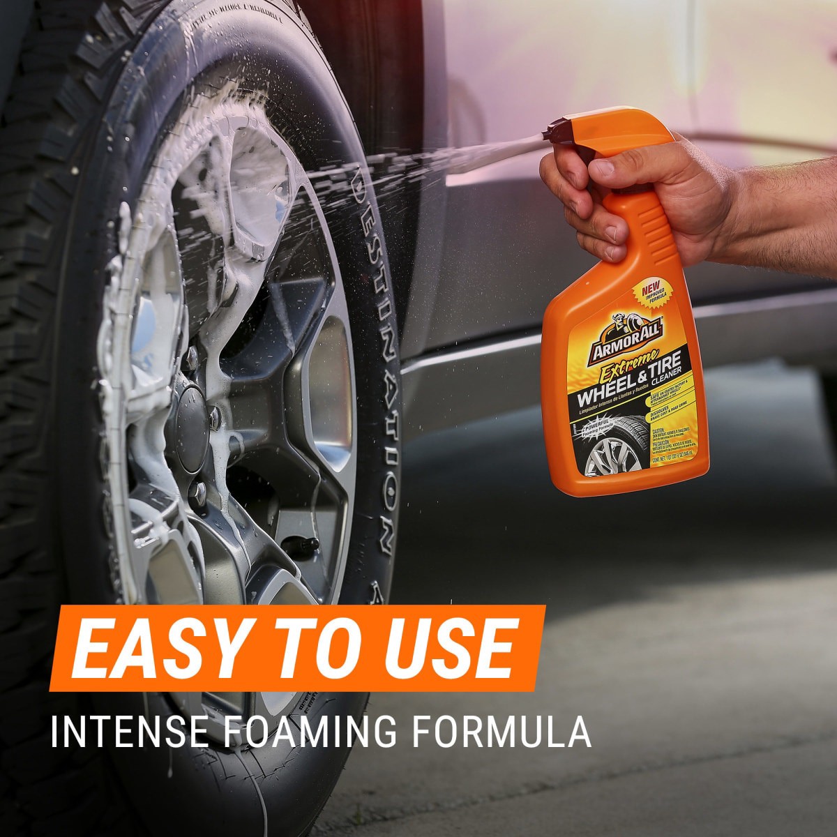 slide 2 of 6, Armor All Extreme Wheel and Tire Cleaner 24 -fl oz Spray Car Exterior Cleaner, 1 ct
