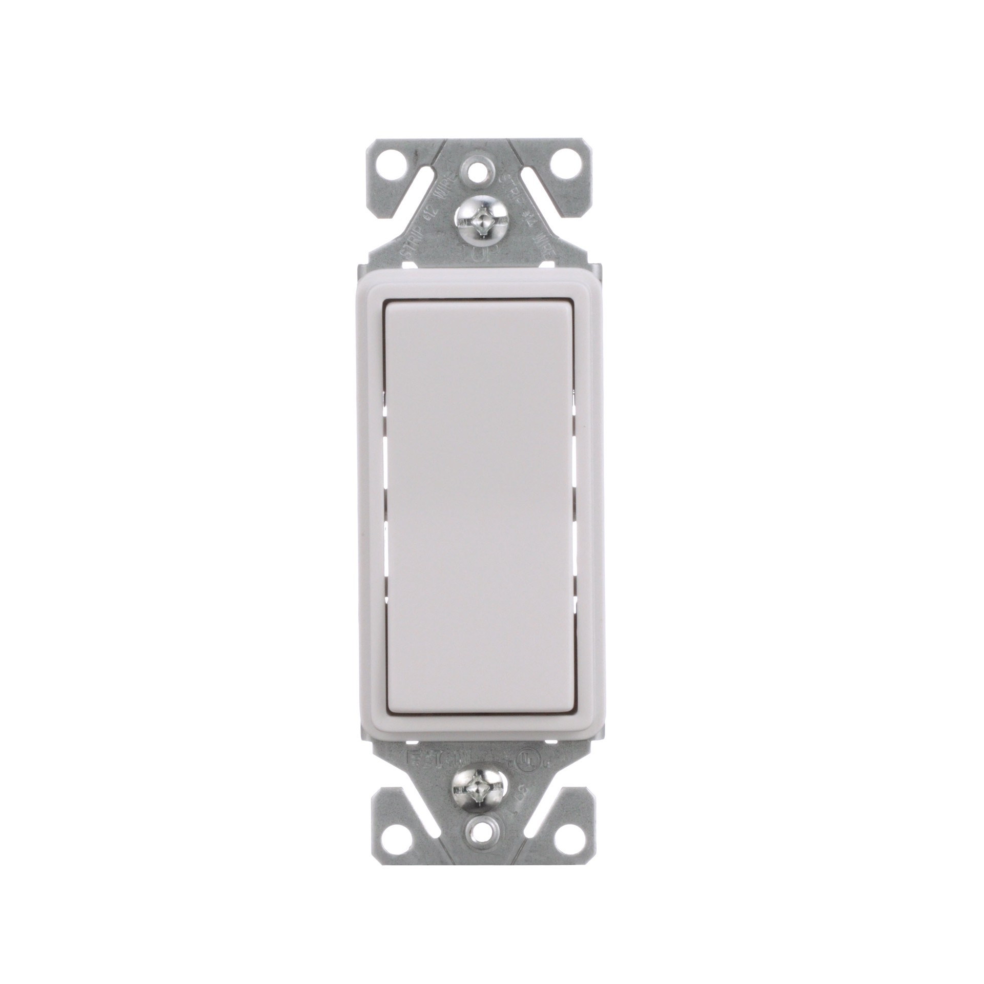 slide 1 of 6, Eaton 15-amp 3-way Illuminated Rocker Light Switch , White, 1 ct