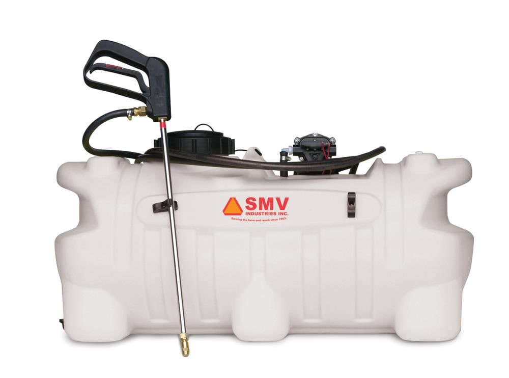 slide 1 of 4, SMV Industries 25-Gallons Plastic Pull-behind Sprayer, 1 ct