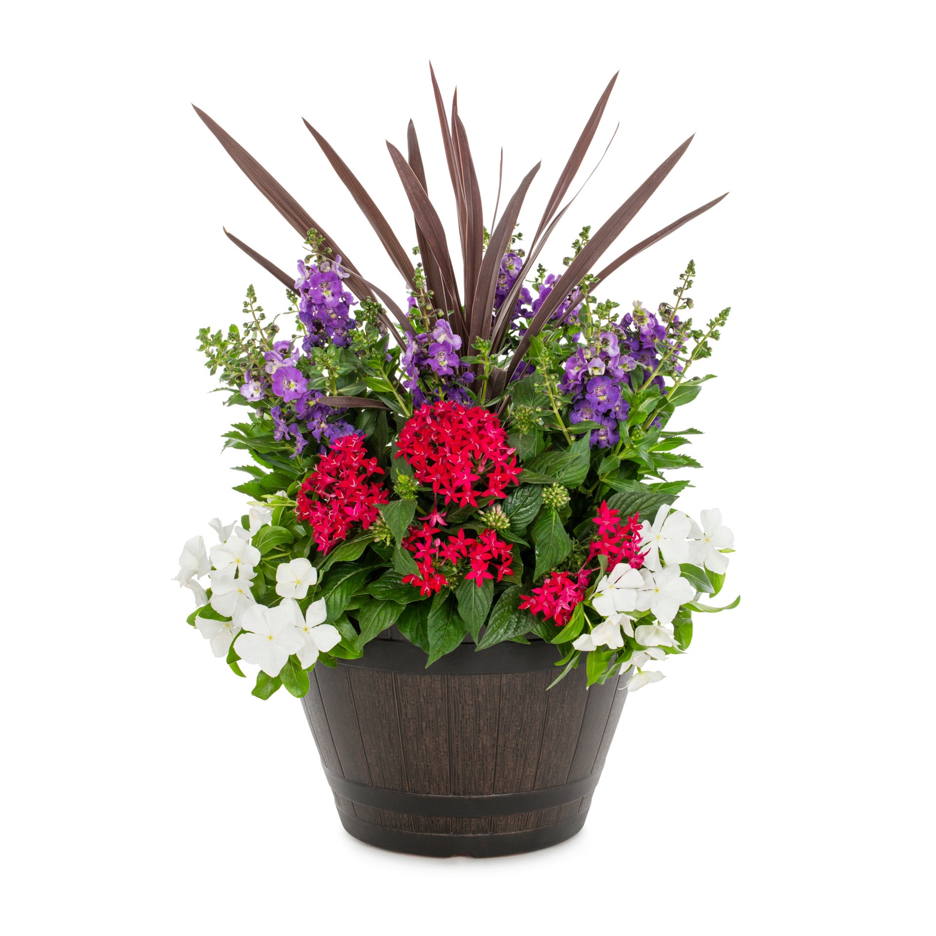 slide 3 of 3, Lowe's Multicolor Combo 97 in Gallon(s) Planter, 1 ct