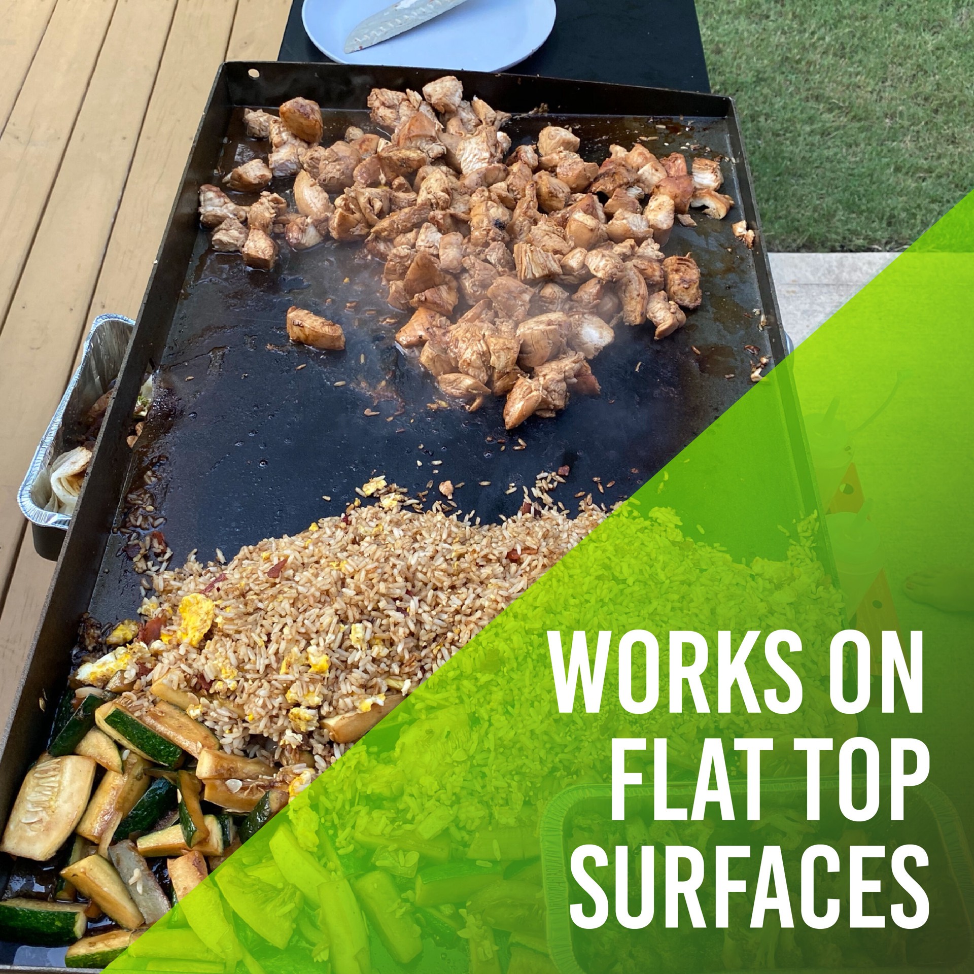 slide 5 of 6, EarthStone Fiberglass Grill Cleaning Block 10.5-in Plastic Handle, 1 ct