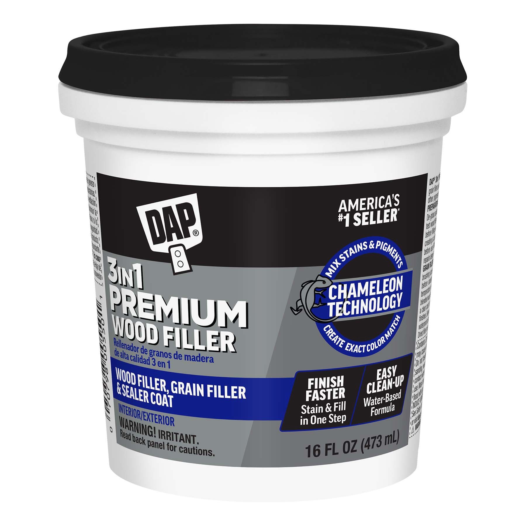 slide 1 of 6, DAP Premium Wood Filler 16 Fluid ounce(s) Off-white Wood Filler, 1 ct
