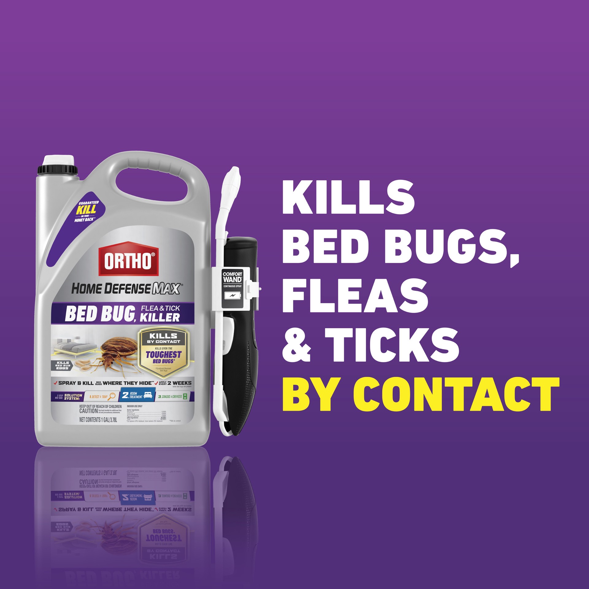 slide 3 of 6, ORTHO Home Defense Max 1 -Gallon Ready to Use Bed bug killer, 1 ct