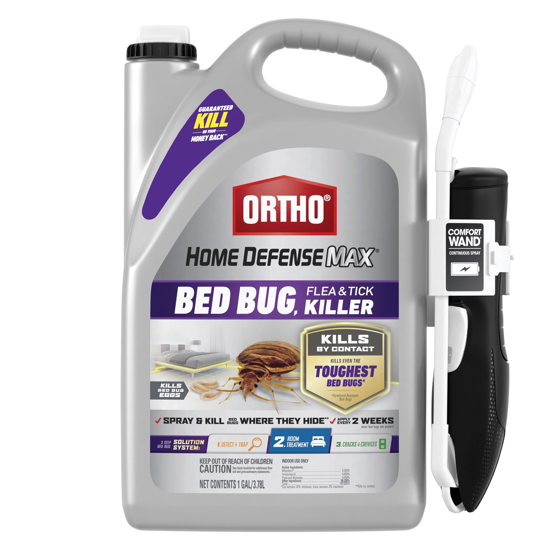 slide 1 of 6, ORTHO Home Defense Max 1 -Gallon Ready to Use Bed bug killer, 1 ct
