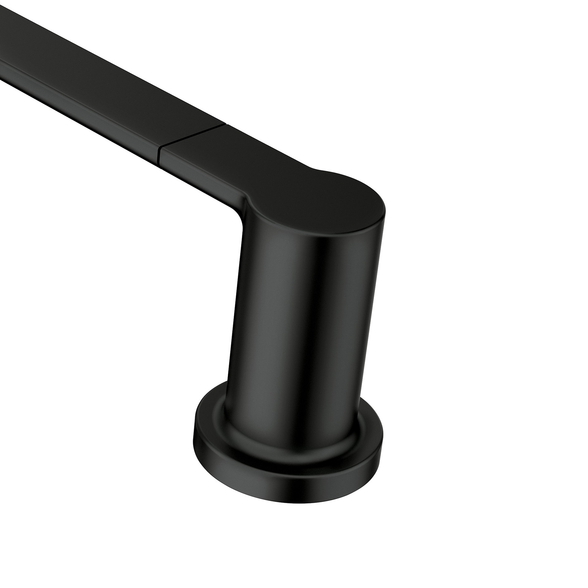 slide 2 of 5, Moen Rinza Matte Black Single Towel Bar, 1 ct