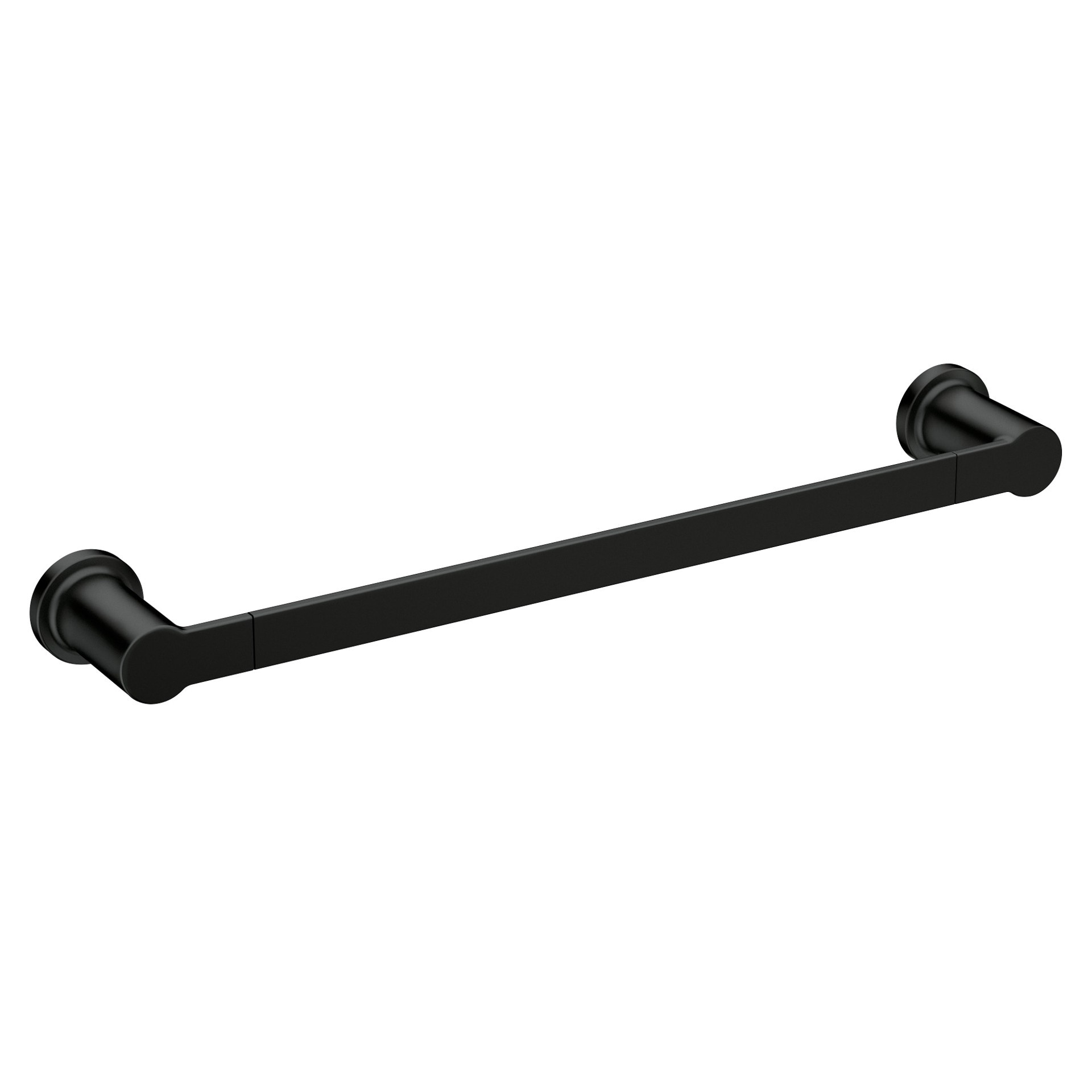 slide 1 of 5, Moen Rinza Matte Black Single Towel Bar, 1 ct