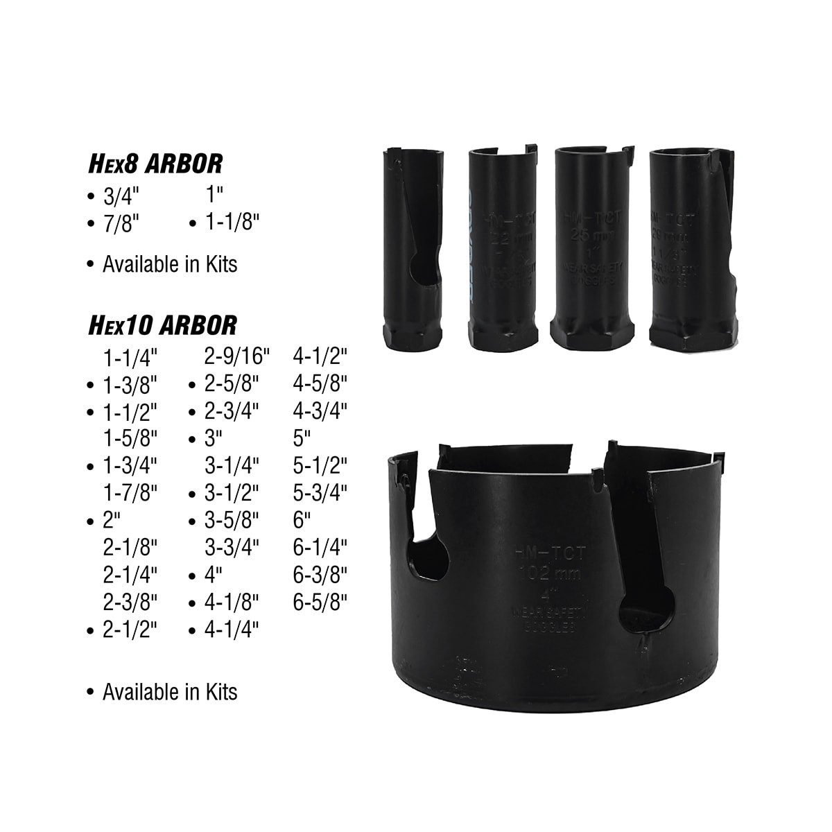 slide 5 of 6, Spyder 6-5/8-in Carbide-Tipped Non-Arbored Hole Saw, 1 ct