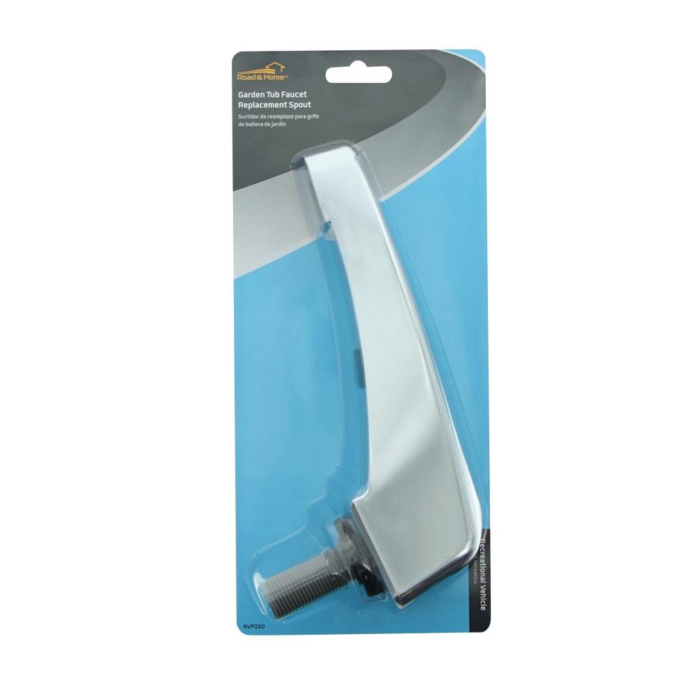 slide 3 of 5, Road & Home Polished Chrome Bathtub Spout, 1 ct