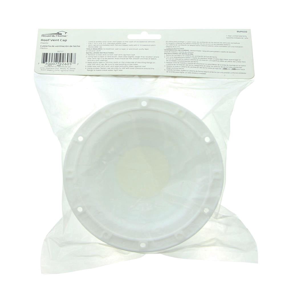 slide 5 of 5, Road & Home 3.125-in Mobile Home Vent cap, 1 ct
