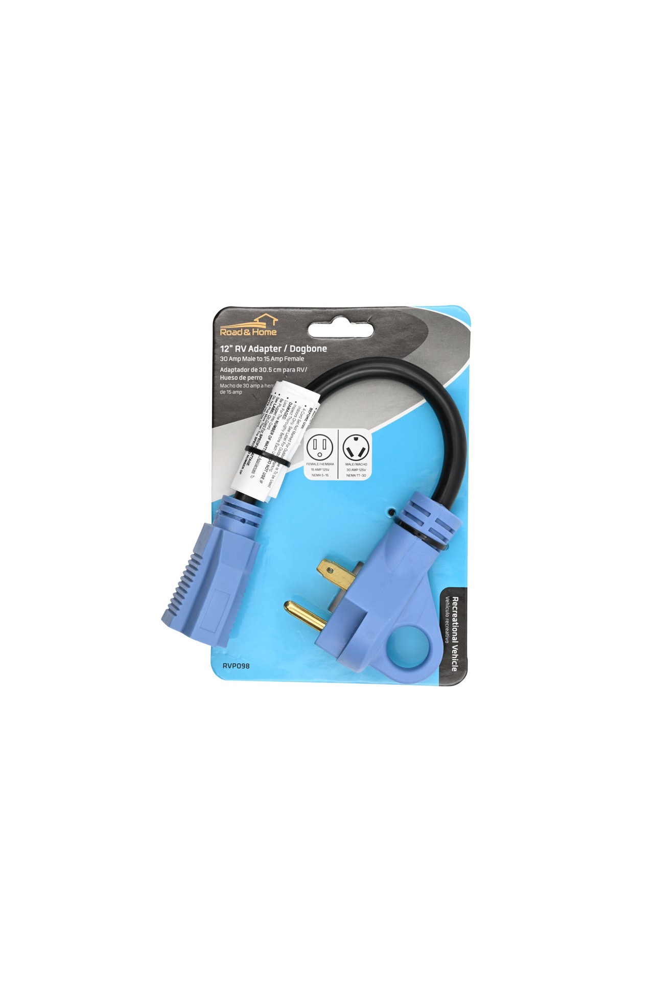 slide 4 of 6, Road & Home Road and Home 30-amp Adapter, 1 ct