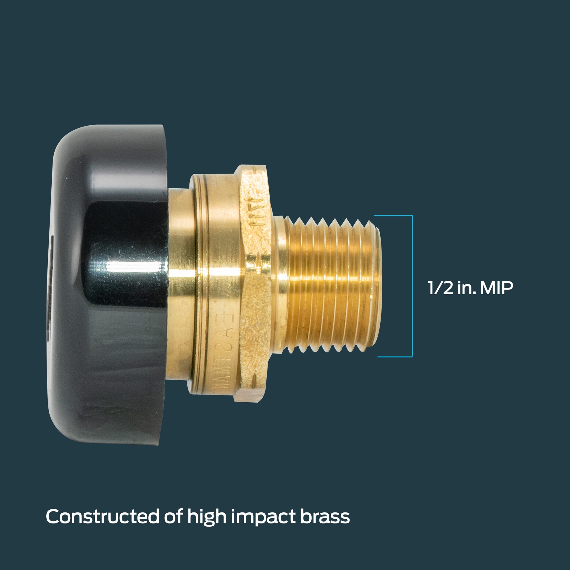slide 6 of 6, EASTMAN 1/2-in MIP Brass Vacuum relief valve, 1 ct