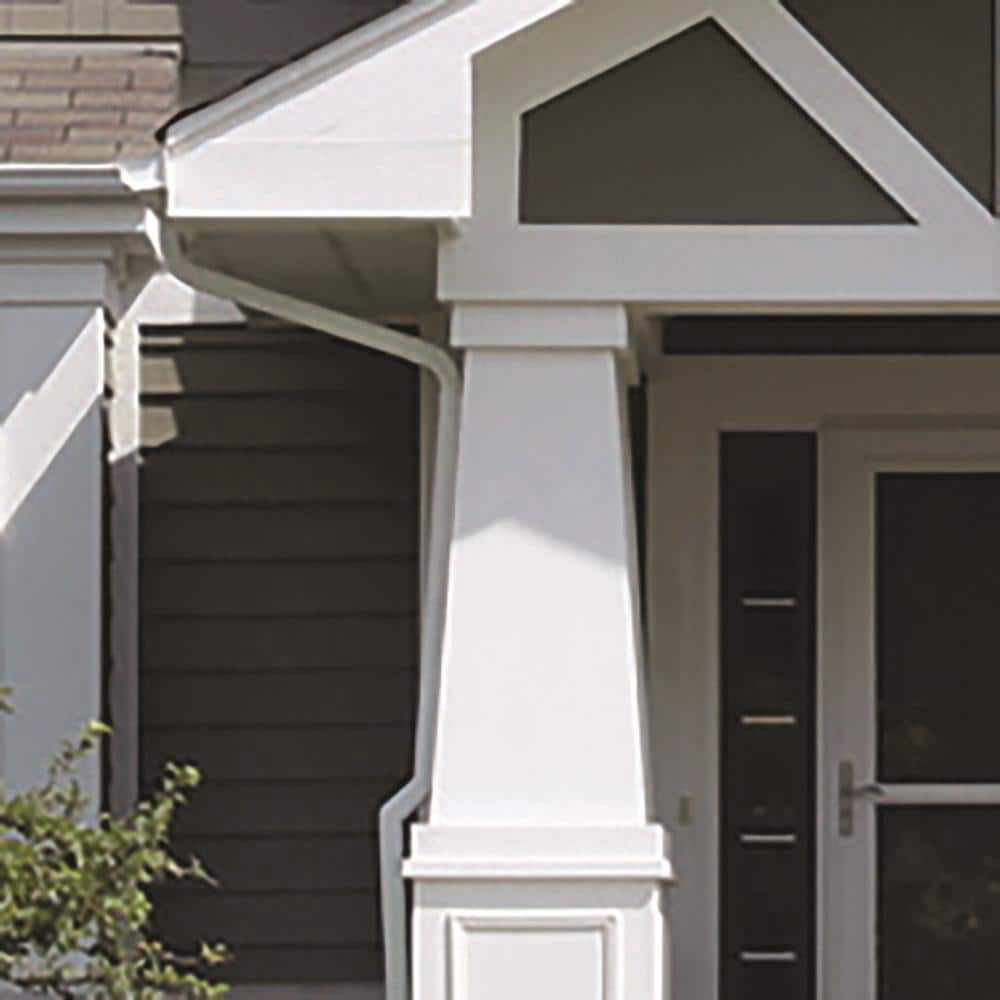 slide 5 of 6, Royal Building Products 3/4-in x 24-in x 4-ft Reversible (Smooth/Wood grain) PVC Trim Board, 1 ct