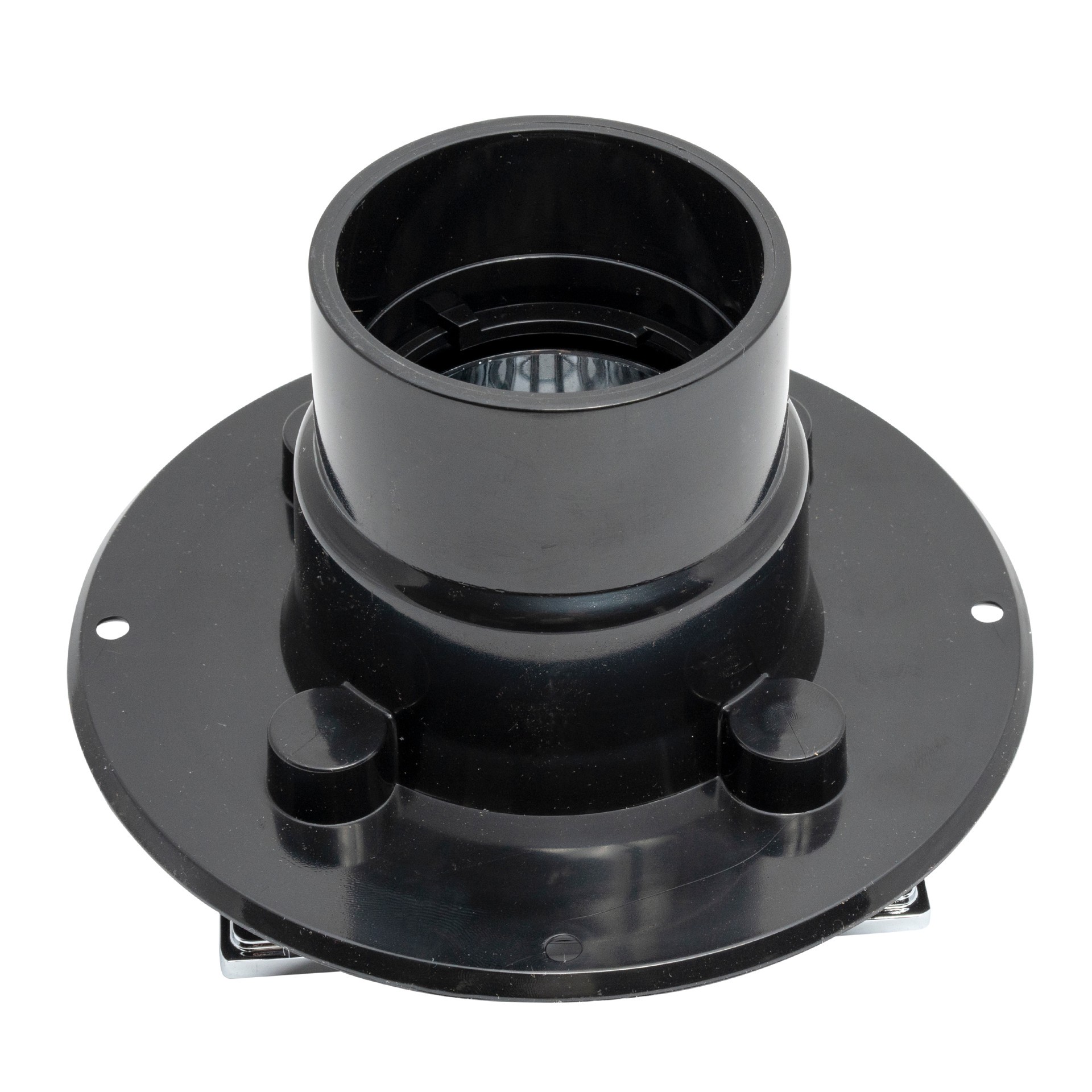 slide 2 of 6, Oatey 2-in or 3-in ABS Low Profile Drain with Square Chrome Strainer, 1 ct