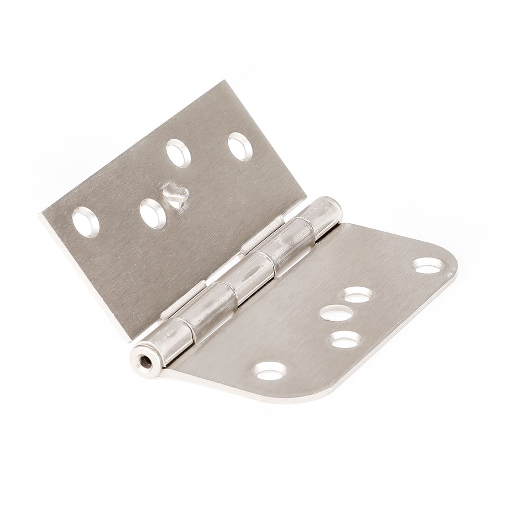 slide 3 of 6, RELIABILT Security 4-in H Square Satin Nickel Mortise Interior Door Hinge, 1 ct