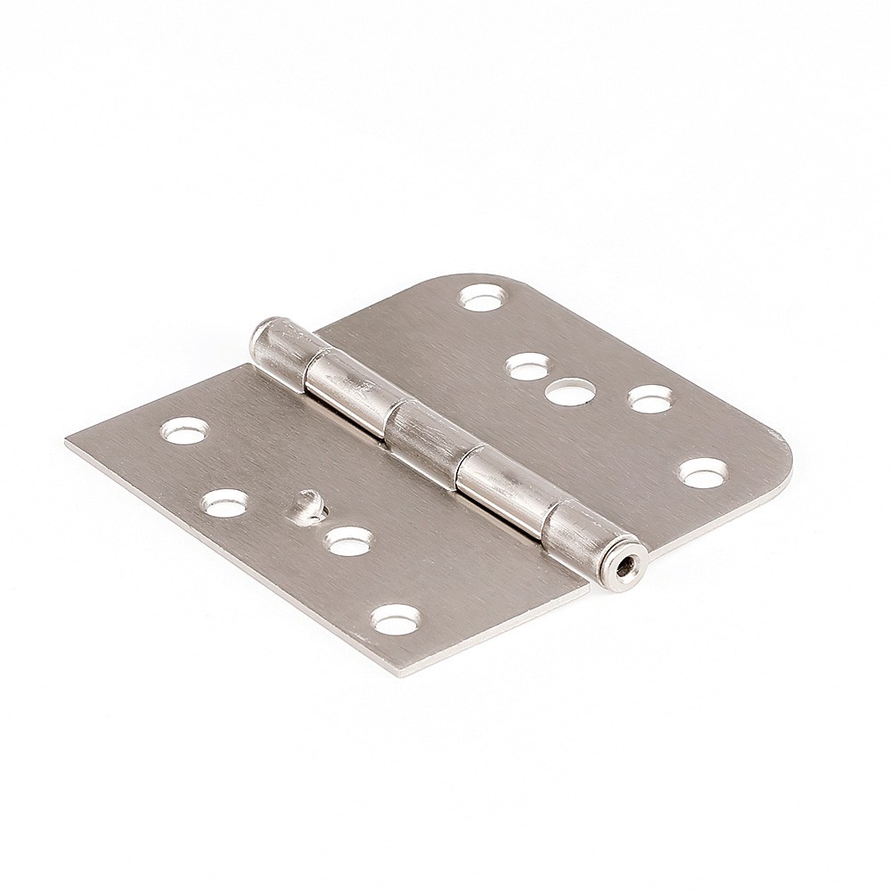 slide 4 of 6, RELIABILT Security 4-in H Square Satin Nickel Mortise Interior Door Hinge, 1 ct