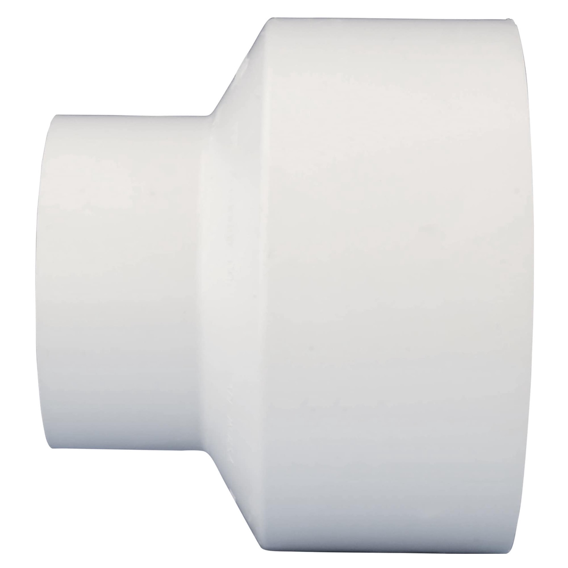 slide 3 of 6, Charlotte Pipe 1-1/2-in x 3-in Schedule 30 PVC DWV Reducing Coupling, 1 ct